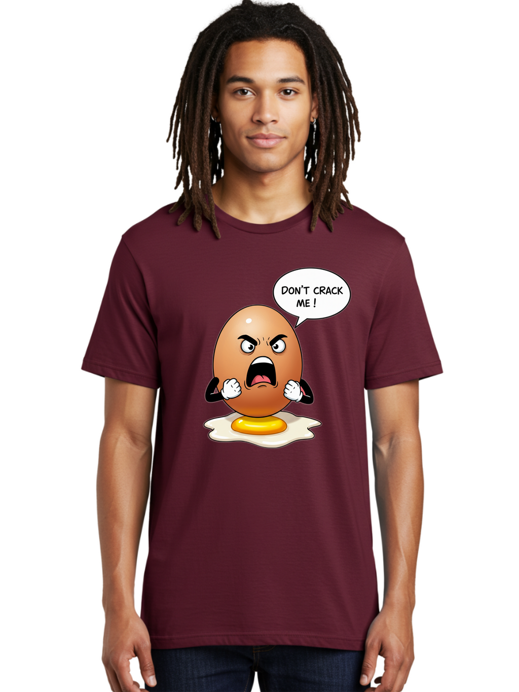 Egg-Don-T-Crack-Me Men'S Graphic Tee, 100% Cotton, Comfortable Casual Summer Wear, Machine Washable, Vintage Camera, Old Camera, Antique Camera, Black Camera, Classic Photography, Photography Equipment, Nostalgic Device, Film Camera, Bam368