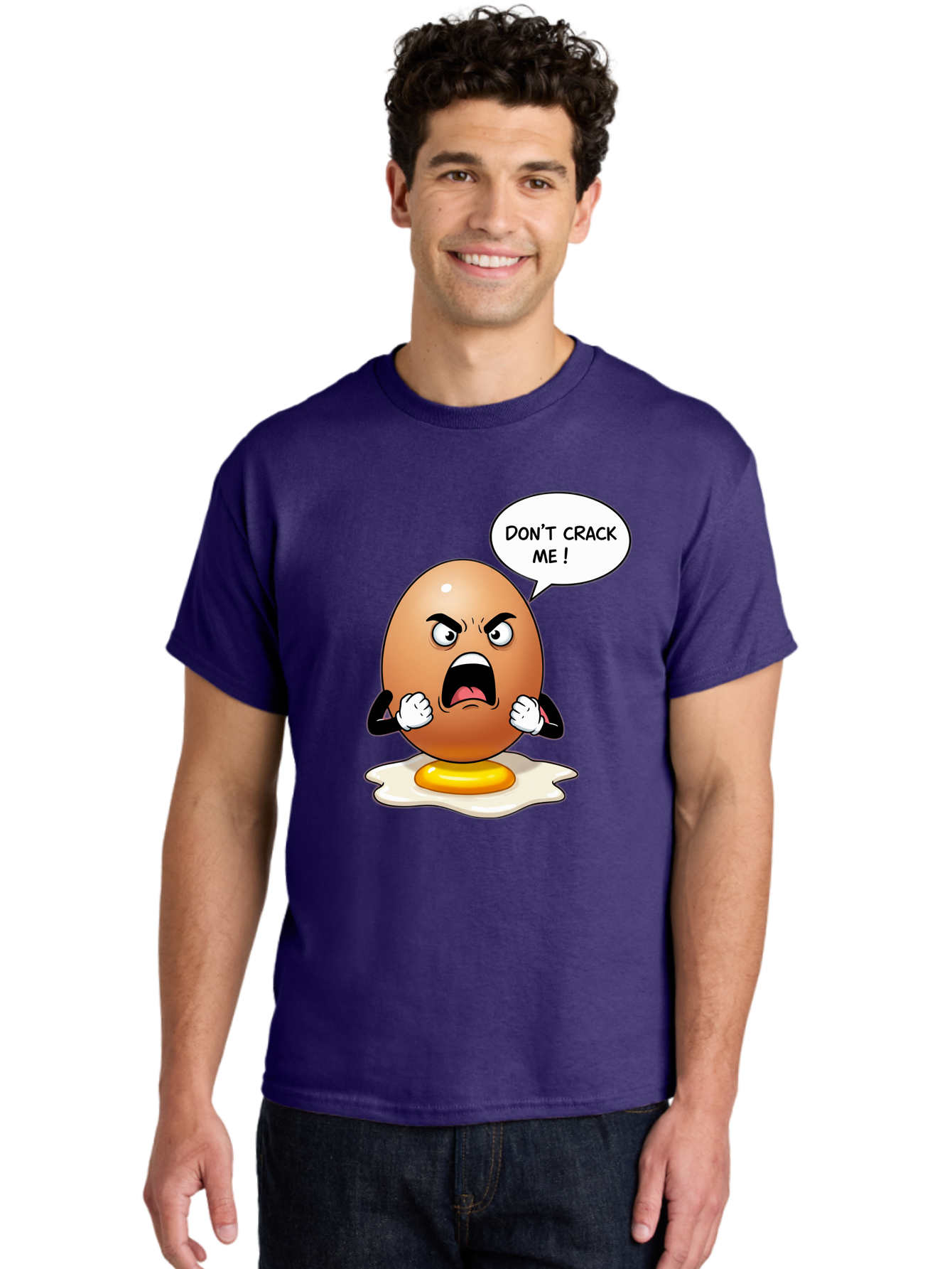 Egg-Don-T-Crack-Me Men'S Graphic Tee, 100% Cotton, Comfortable Casual Summer Wear, Machine Washable, Vintage Camera, Old Camera, Antique Camera, Black Camera, Classic Photography, Photography Equipment, Nostalgic Device, Film Camera, Bam368
