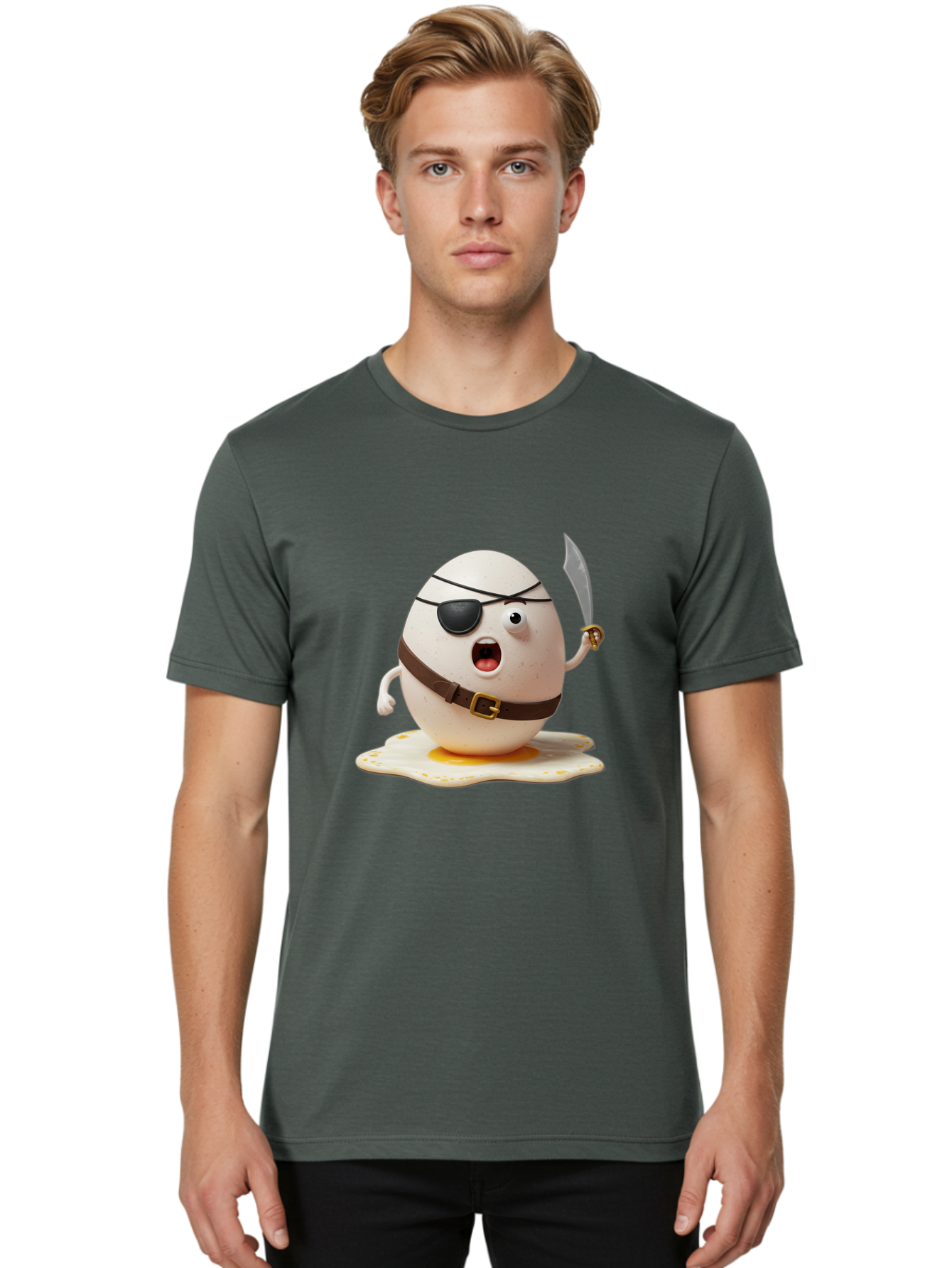 Egg-Pirate Men'S Graphic Tee, 100% Cotton, Comfortable Casual Summer Wear, Machine Washable, Vintage Camera, Old Camera, Antique Camera, Black Camera, Classic Photography, Photography Equipment, Nostalgic Device, Film Camera, Camera Art Bam369