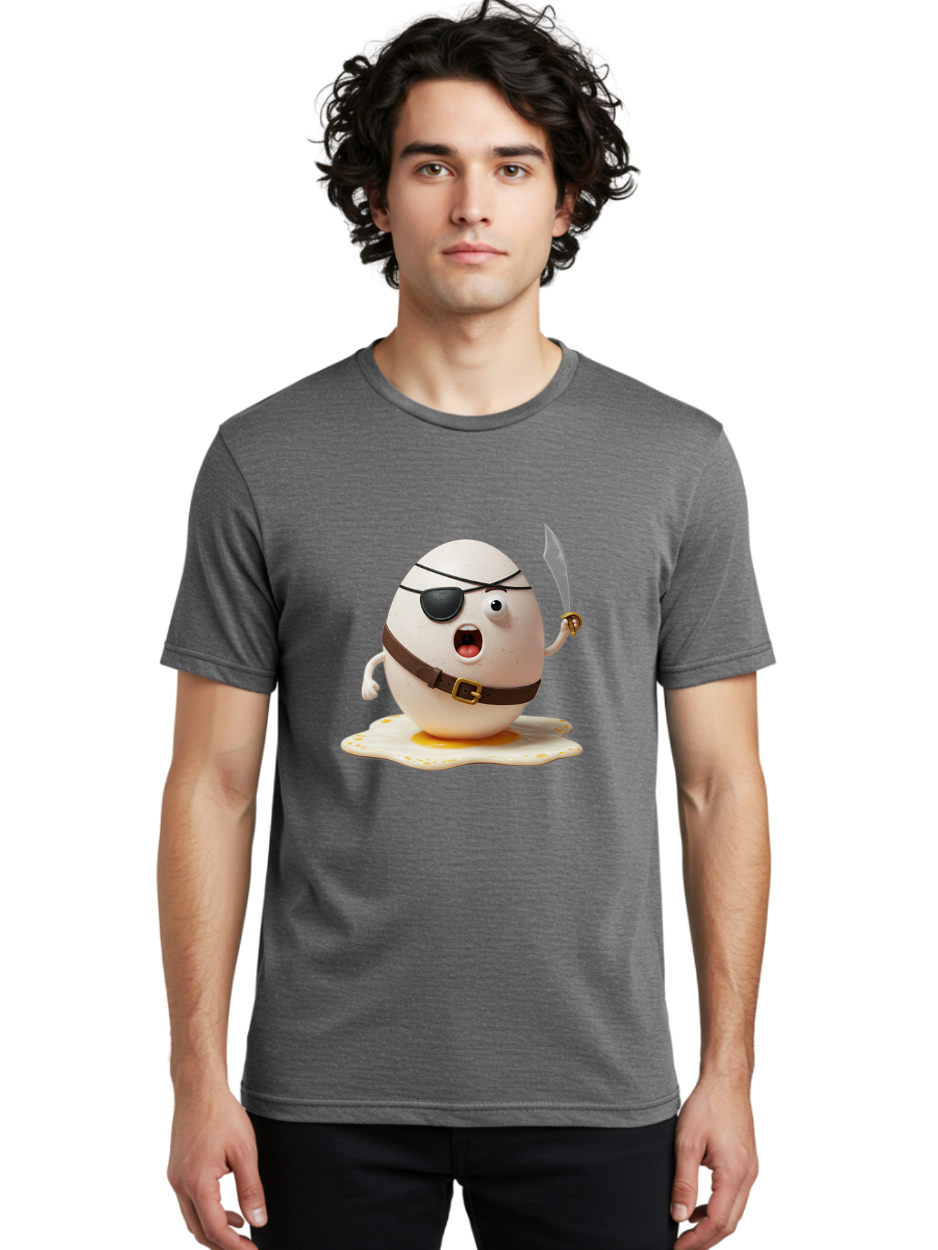 Egg-Pirate Men'S Graphic Tee, 100% Cotton, Comfortable Casual Summer Wear, Machine Washable, Vintage Camera, Old Camera, Antique Camera, Black Camera, Classic Photography, Photography Equipment, Nostalgic Device, Film Camera, Camera Art Bam369