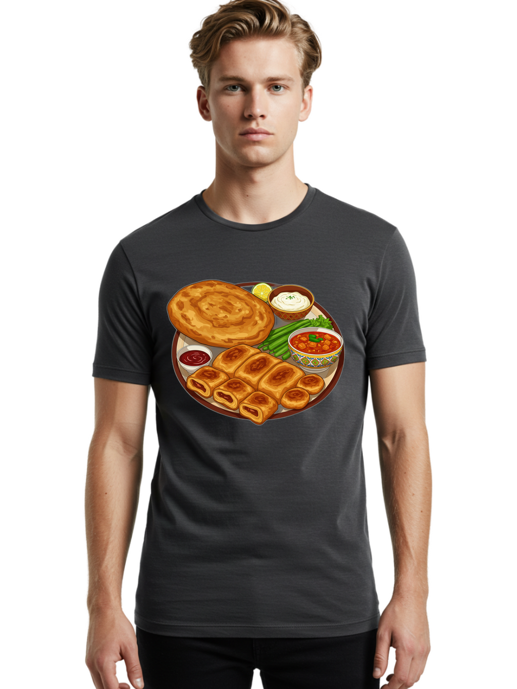 Egg-Rolls-And-Sauce Men'S Graphic Tee, 100% Cotton, Comfortable Casual Summer Wear, Machine Washable, Vintage Camera, Old Camera, Antique Camera, Black Camera, Classic Photography, Photography Equipment, Nostalgic Device, Film Camera, Bam370
