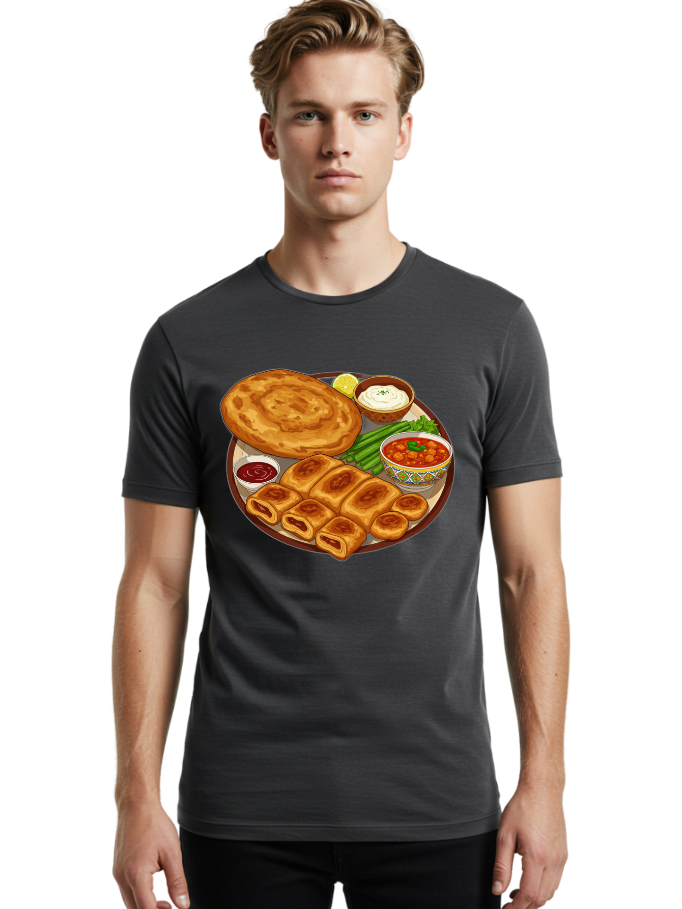 Egg-Rolls-And-Sauce Men'S Graphic Tee, 100% Cotton, Comfortable Casual Summer Wear, Machine Washable, Vintage Camera, Old Camera, Antique Camera, Black Camera, Classic Photography, Photography Equipment, Nostalgic Device, Film Camera, Bam370