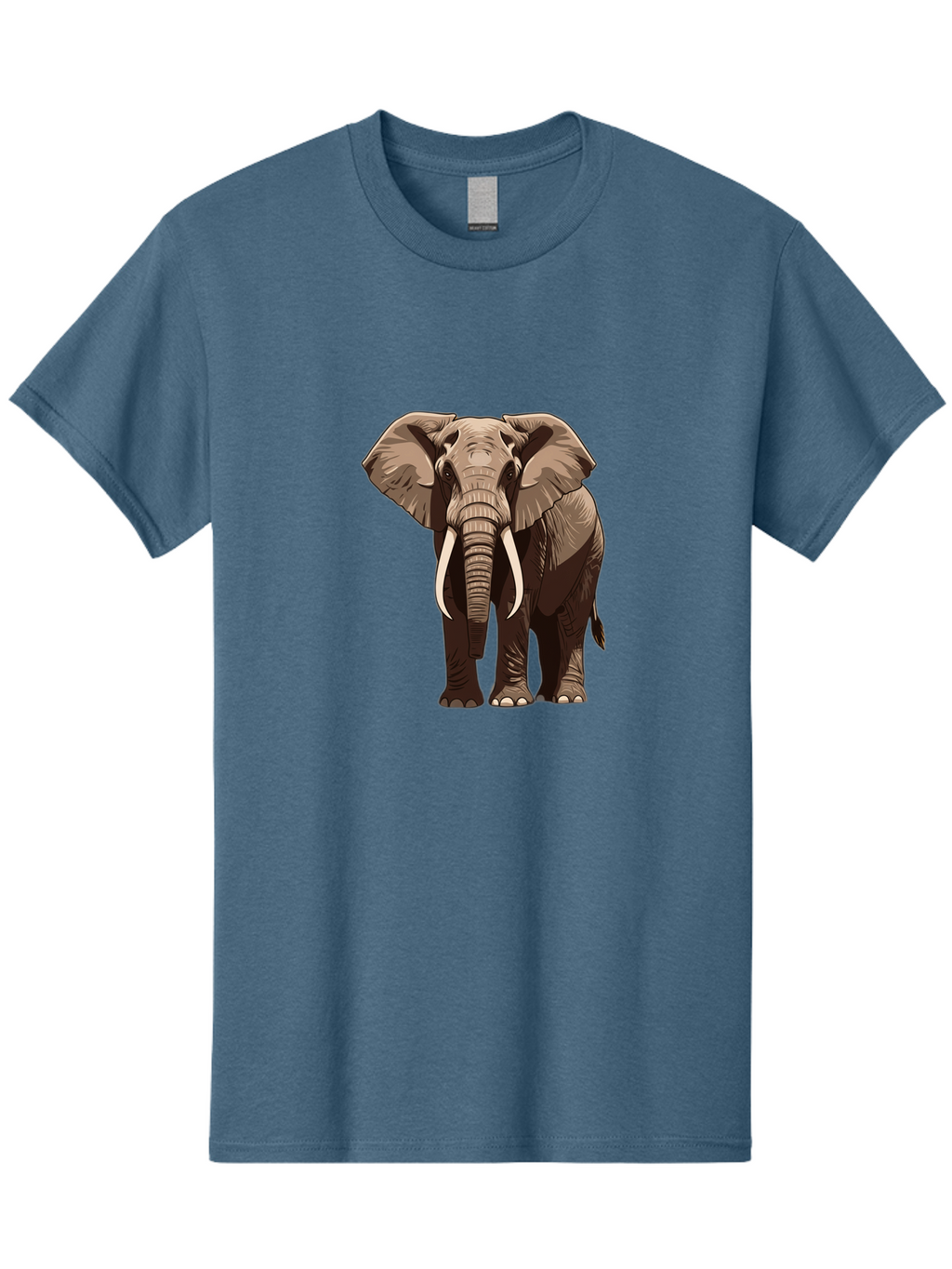 Elephant Men'S Graphic Tee, 100% Cotton, Comfortable Casual Summer Wear, Machine Washable, Vintage Camera, Old Camera, Antique Camera, Black Camera, Classic Photography, Photography Equipment, Nostalgic Device, Film Camera, Camera Art Bam375