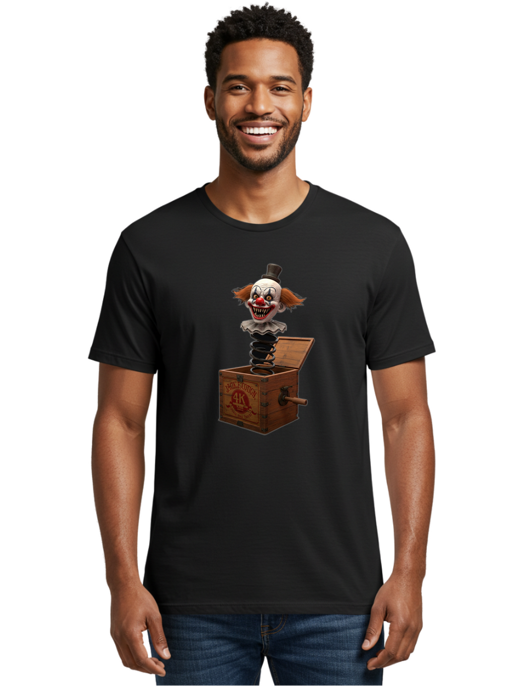 Emile-The-Clown Men'S Graphic Tee, 100% Cotton, Comfortable Casual Summer Wear, Machine Washable, Vintage Camera, Old Camera, Antique Camera, Black Camera, Classic Photography, Photography Equipment, Nostalgic Device, Film Camera, Camera Art Bam378