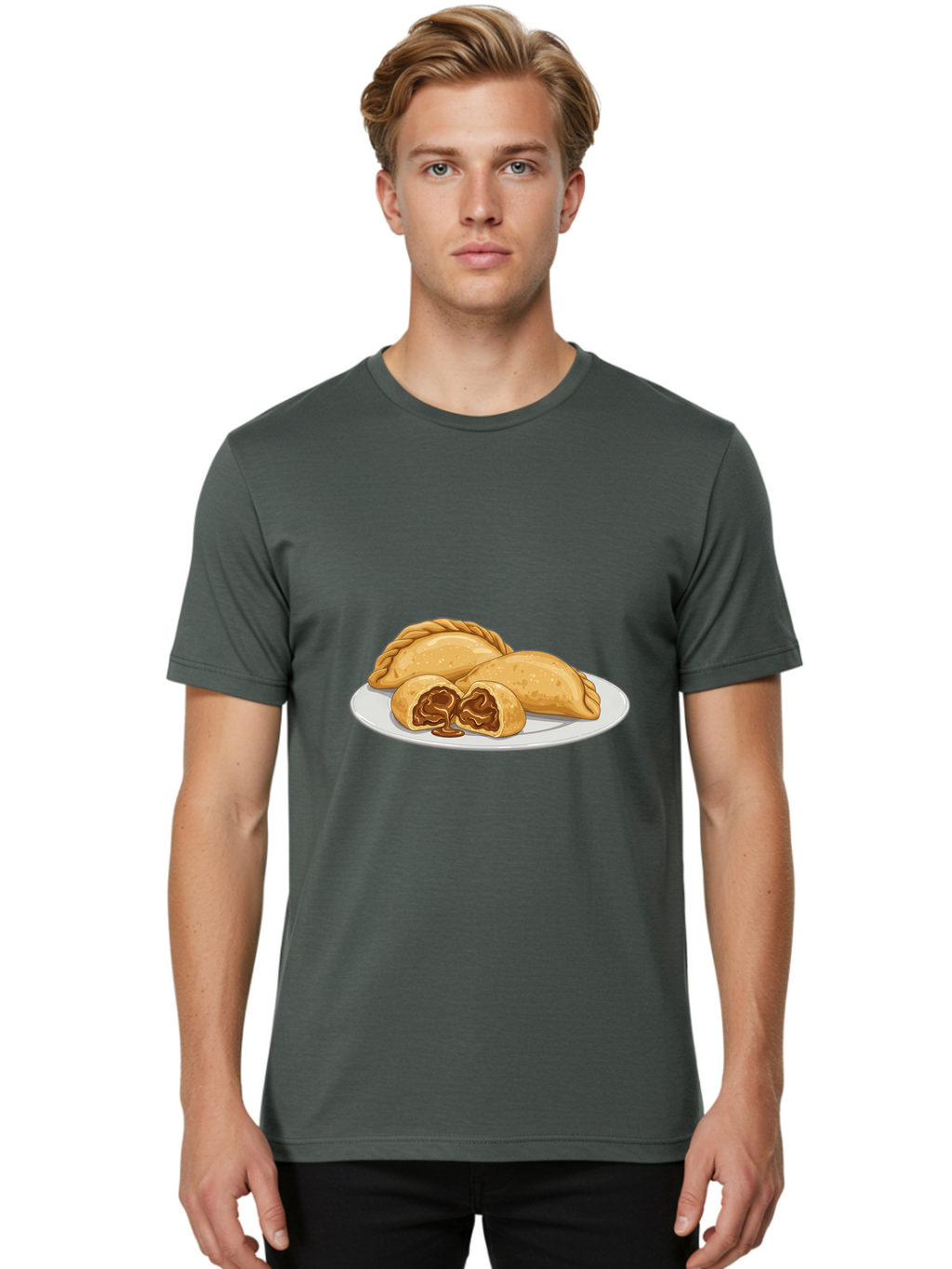 Empanadas-On-Plate Men'S Graphic Tee, 100% Cotton, Comfortable Casual Summer Wear, Machine Washable, Vintage Camera, Old Camera, Antique Camera, Black Camera, Classic Photography, Photography Equipment, Nostalgic Device, Film Camera, Bam379