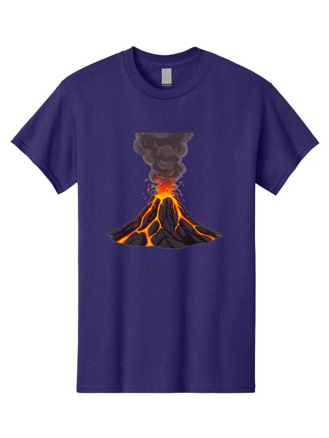 Erupting-Volcano Men'S Graphic Tee, 100% Cotton, Comfortable Casual Summer Wear, Machine Washable, Vintage Camera, Old Camera, Antique Camera, Black Camera, Classic Photography, Photography Equipment, Nostalgic Device, Film Camera, Camera Art Bam384