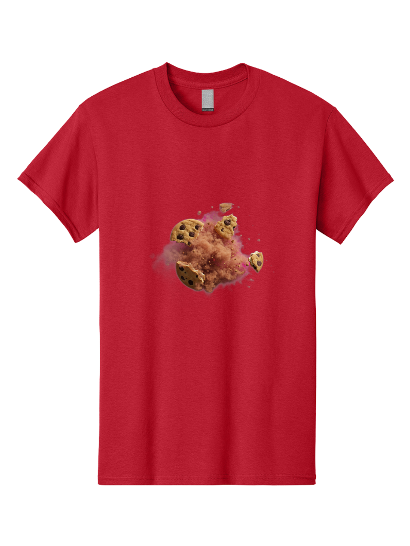 Exploding-Chocolate-Chip-Cookies Men'S Graphic Tee, 100% Cotton, Comfortable Casual Summer Wear, Machine Washable, Vintage Camera, Old Camera, Antique Camera, Black Camera, Classic Photography, Photography Equipment, Nostalgic Device, Bam385