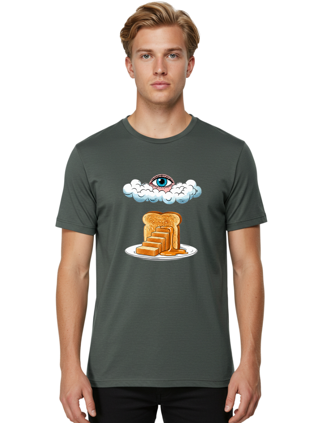Eye-In-The-Clouds Men'S Graphic Tee, 100% Cotton, Comfortable Casual Summer Wear, Machine Washable, Vintage Camera, Old Camera, Antique Camera, Black Camera, Classic Photography, Photography Equipment, Nostalgic Device, Film Camera, Camera Art Bam386