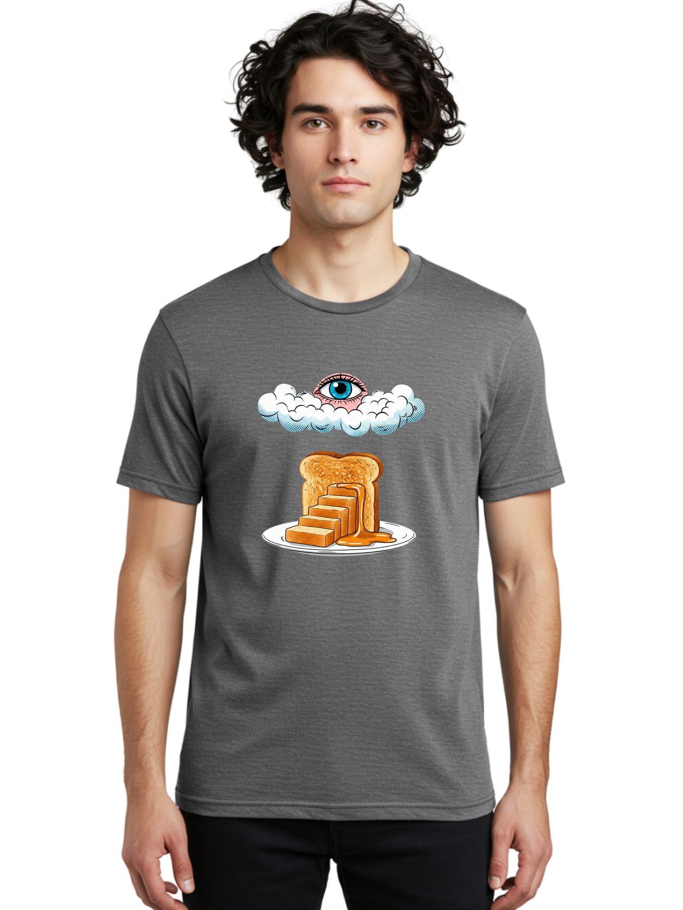 Eye-In-The-Clouds Men'S Graphic Tee, 100% Cotton, Comfortable Casual Summer Wear, Machine Washable, Vintage Camera, Old Camera, Antique Camera, Black Camera, Classic Photography, Photography Equipment, Nostalgic Device, Film Camera, Camera Art Bam386