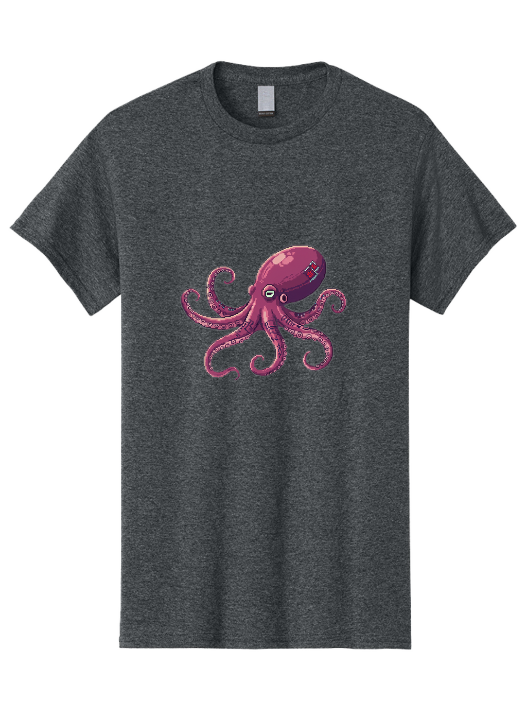 Fabled-Octopus Men'S Graphic Tee, 100% Cotton, Comfortable Casual Summer Wear, Machine Washable, Vintage Camera, Old Camera, Antique Camera, Black Camera, Classic Photography, Photography Equipment, Nostalgic Device, Film Camera, Camera Art Bam387
