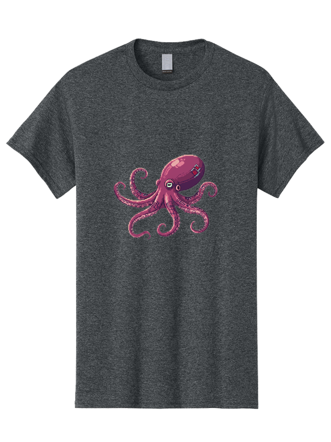 Fabled-Octopus Men'S Graphic Tee, 100% Cotton, Comfortable Casual Summer Wear, Machine Washable, Vintage Camera, Old Camera, Antique Camera, Black Camera, Classic Photography, Photography Equipment, Nostalgic Device, Film Camera, Camera Art Bam387