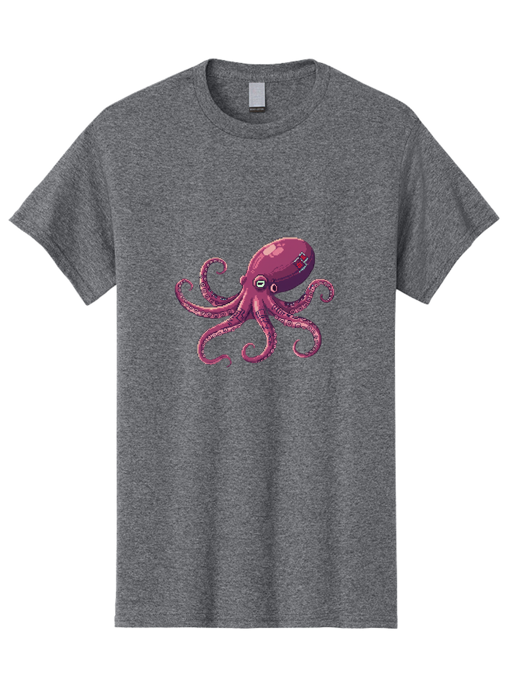 Fabled-Octopus Men'S Graphic Tee, 100% Cotton, Comfortable Casual Summer Wear, Machine Washable, Vintage Camera, Old Camera, Antique Camera, Black Camera, Classic Photography, Photography Equipment, Nostalgic Device, Film Camera, Camera Art Bam387