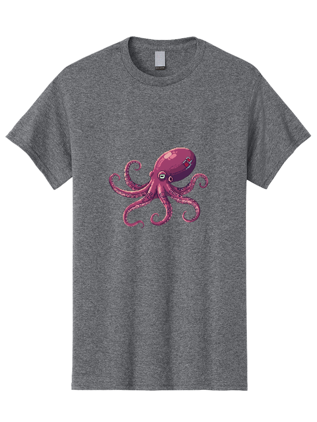 Fabled-Octopus Men'S Graphic Tee, 100% Cotton, Comfortable Casual Summer Wear, Machine Washable, Vintage Camera, Old Camera, Antique Camera, Black Camera, Classic Photography, Photography Equipment, Nostalgic Device, Film Camera, Camera Art Bam387