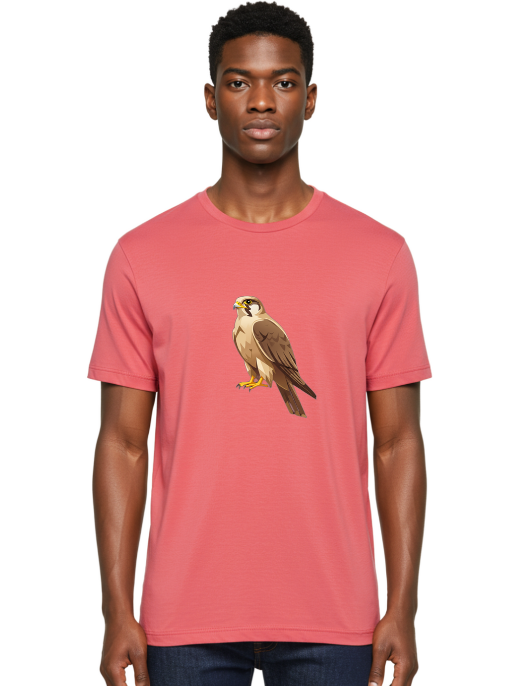 Falcon Men'S Graphic Tee, 100% Cotton, Comfortable Casual Summer Wear, Machine Washable, Vintage Camera, Old Camera, Antique Camera, Black Camera, Classic Photography, Photography Equipment, Nostalgic Device, Film Camera, Camera Art Bam389