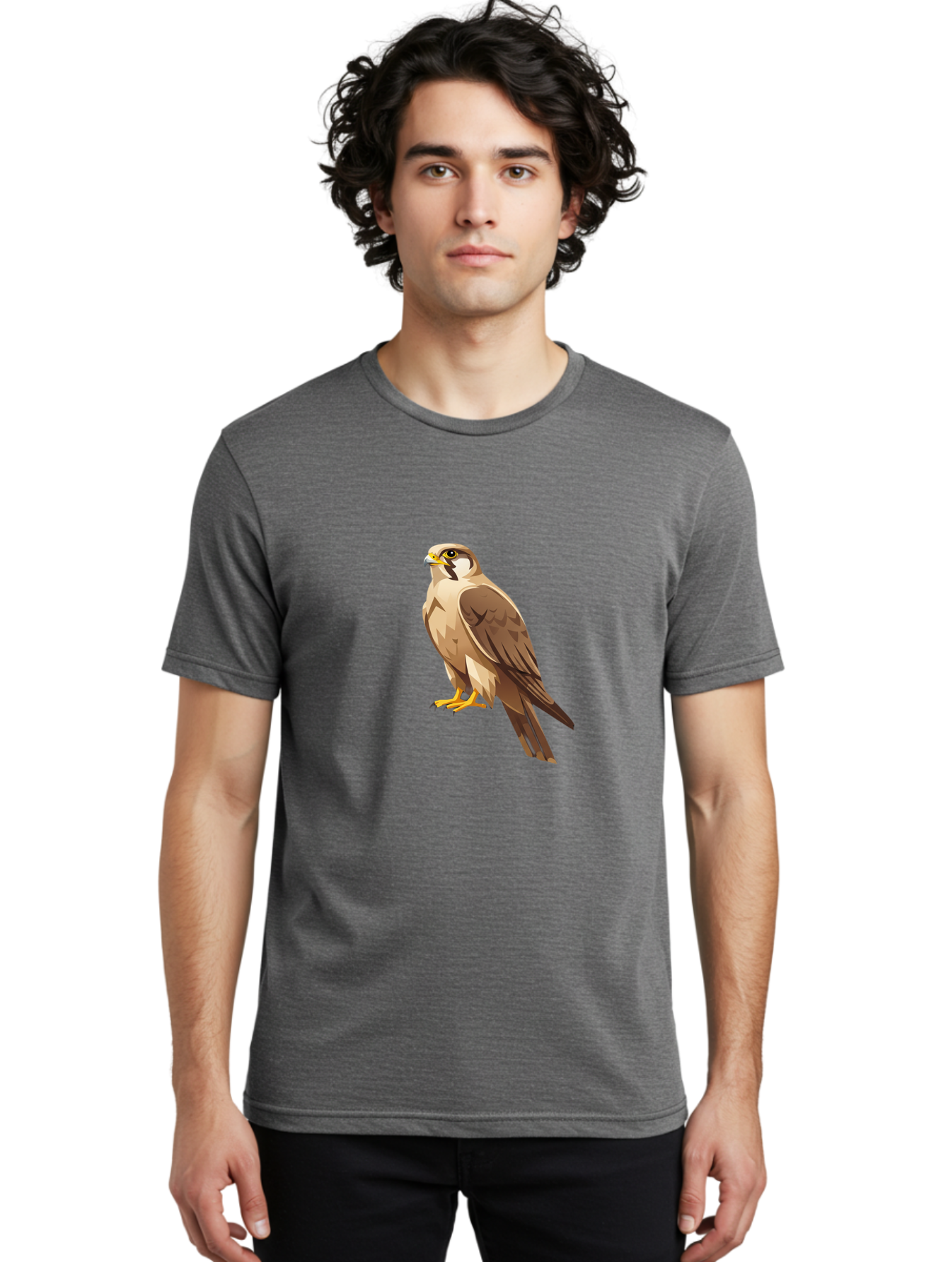 Falcon Men'S Graphic Tee, 100% Cotton, Comfortable Casual Summer Wear, Machine Washable, Vintage Camera, Old Camera, Antique Camera, Black Camera, Classic Photography, Photography Equipment, Nostalgic Device, Film Camera, Camera Art Bam389