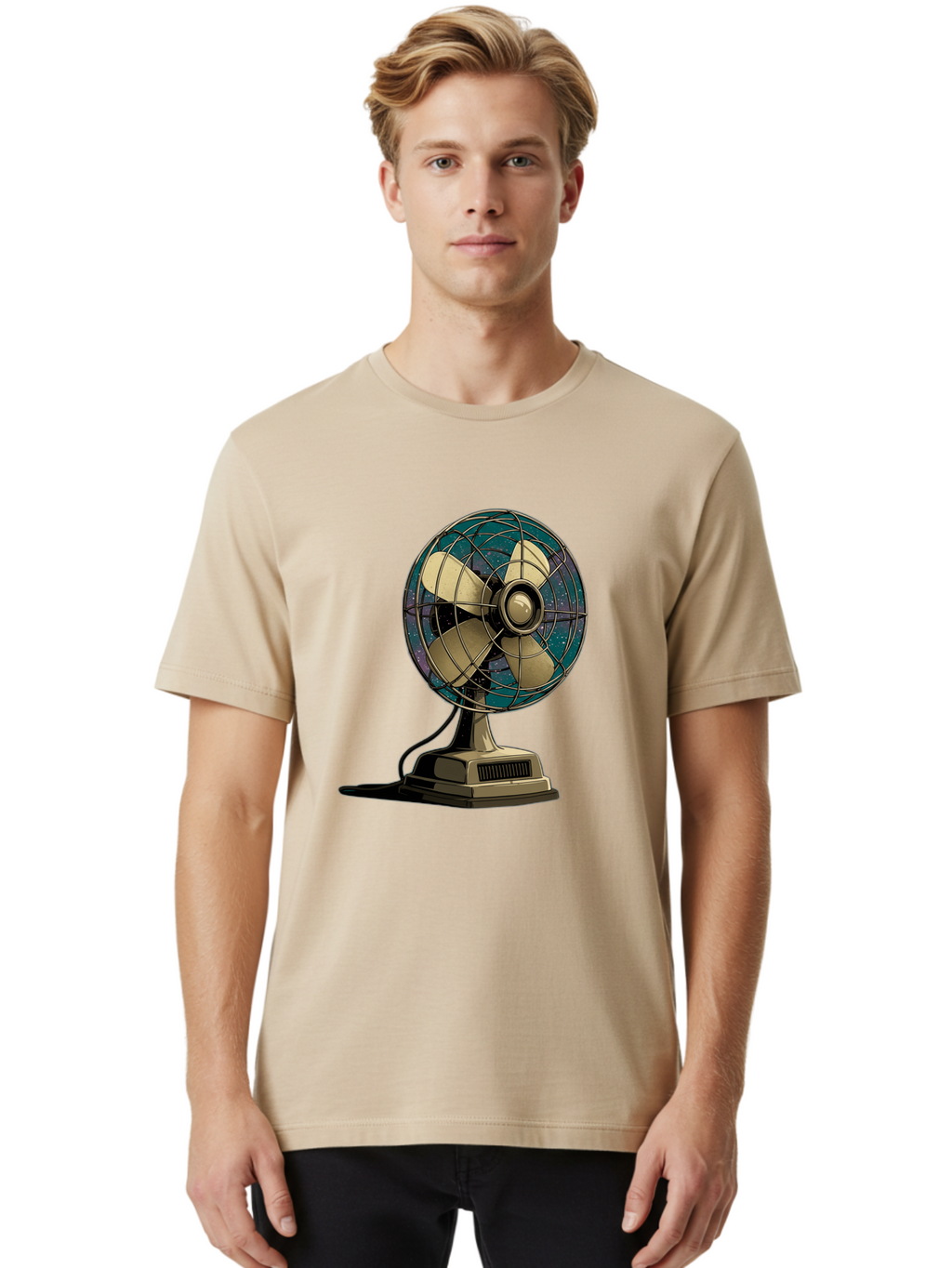 Fan Men'S Graphic Tee, 100% Cotton, Comfortable Casual Summer Wear, Machine Washable, Vintage Camera, Old Camera, Antique Camera, Black Camera, Classic Photography, Photography Equipment, Nostalgic Device, Film Camera, Camera Art Bam391