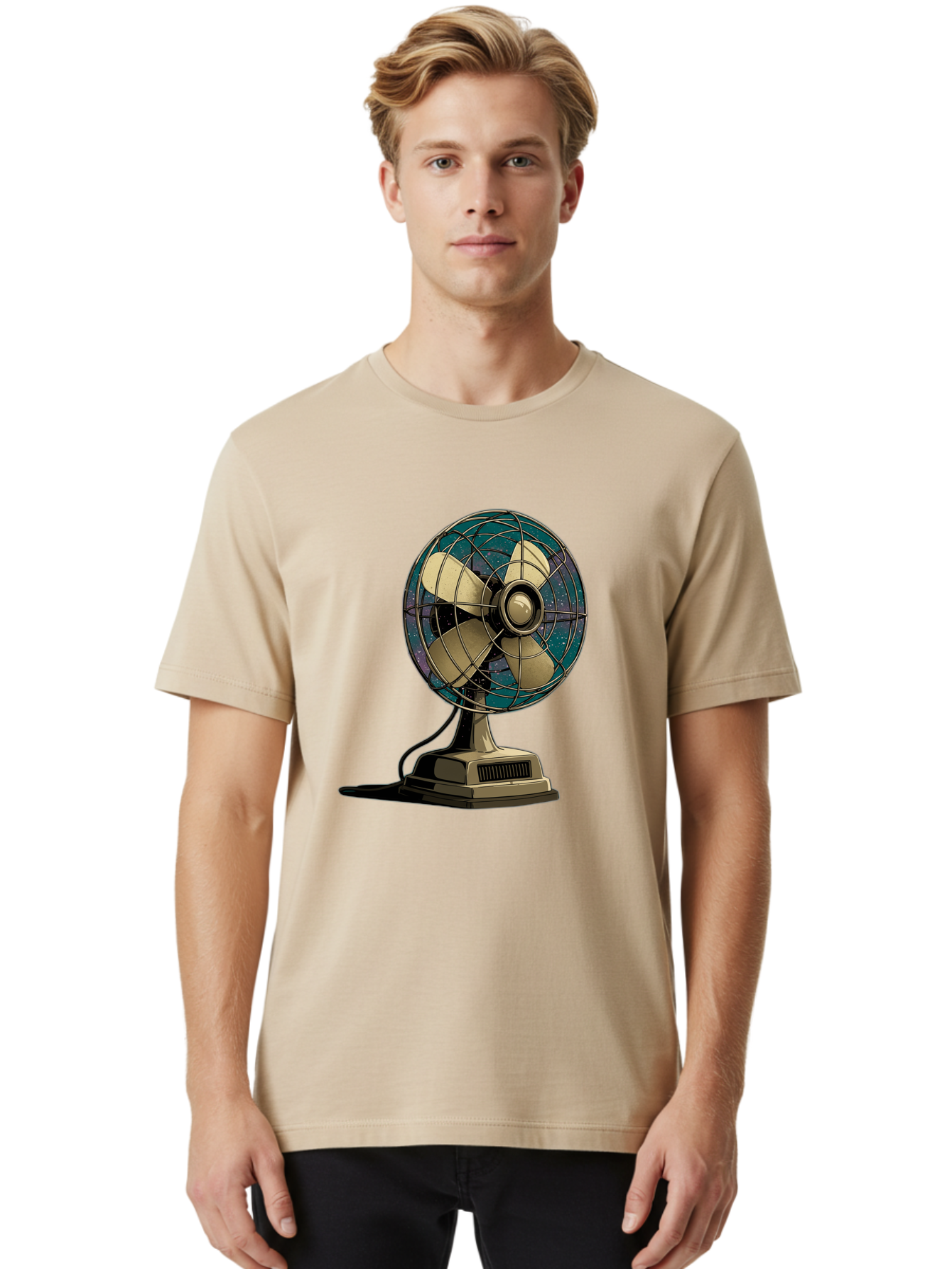 Fan Men'S Graphic Tee, 100% Cotton, Comfortable Casual Summer Wear, Machine Washable, Vintage Camera, Old Camera, Antique Camera, Black Camera, Classic Photography, Photography Equipment, Nostalgic Device, Film Camera, Camera Art Bam391