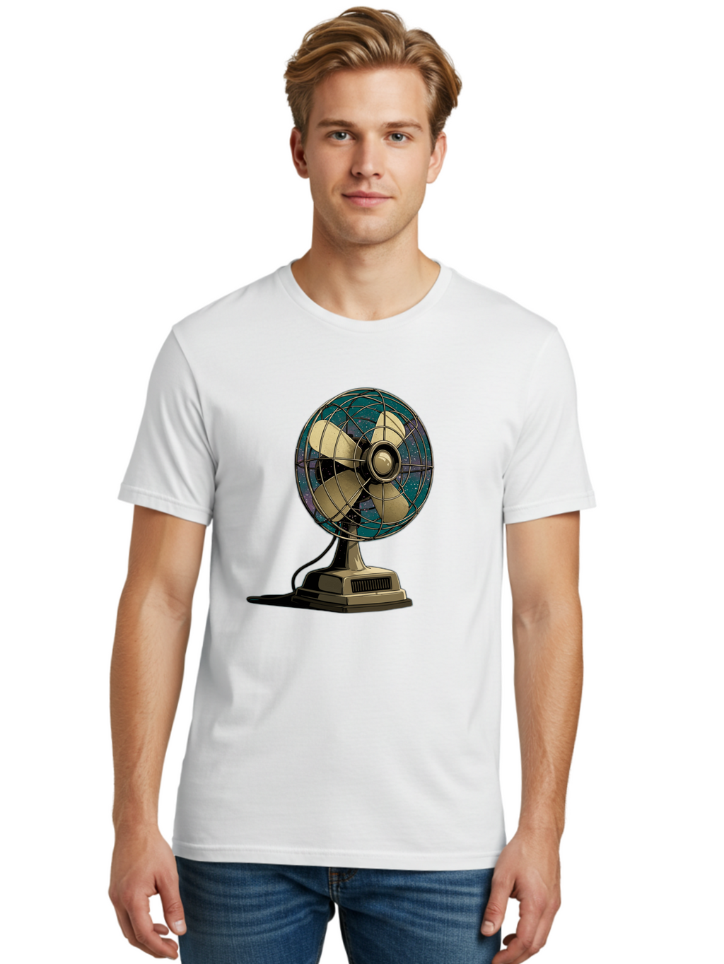 Fan Men'S Graphic Tee, 100% Cotton, Comfortable Casual Summer Wear, Machine Washable, Vintage Camera, Old Camera, Antique Camera, Black Camera, Classic Photography, Photography Equipment, Nostalgic Device, Film Camera, Camera Art Bam391