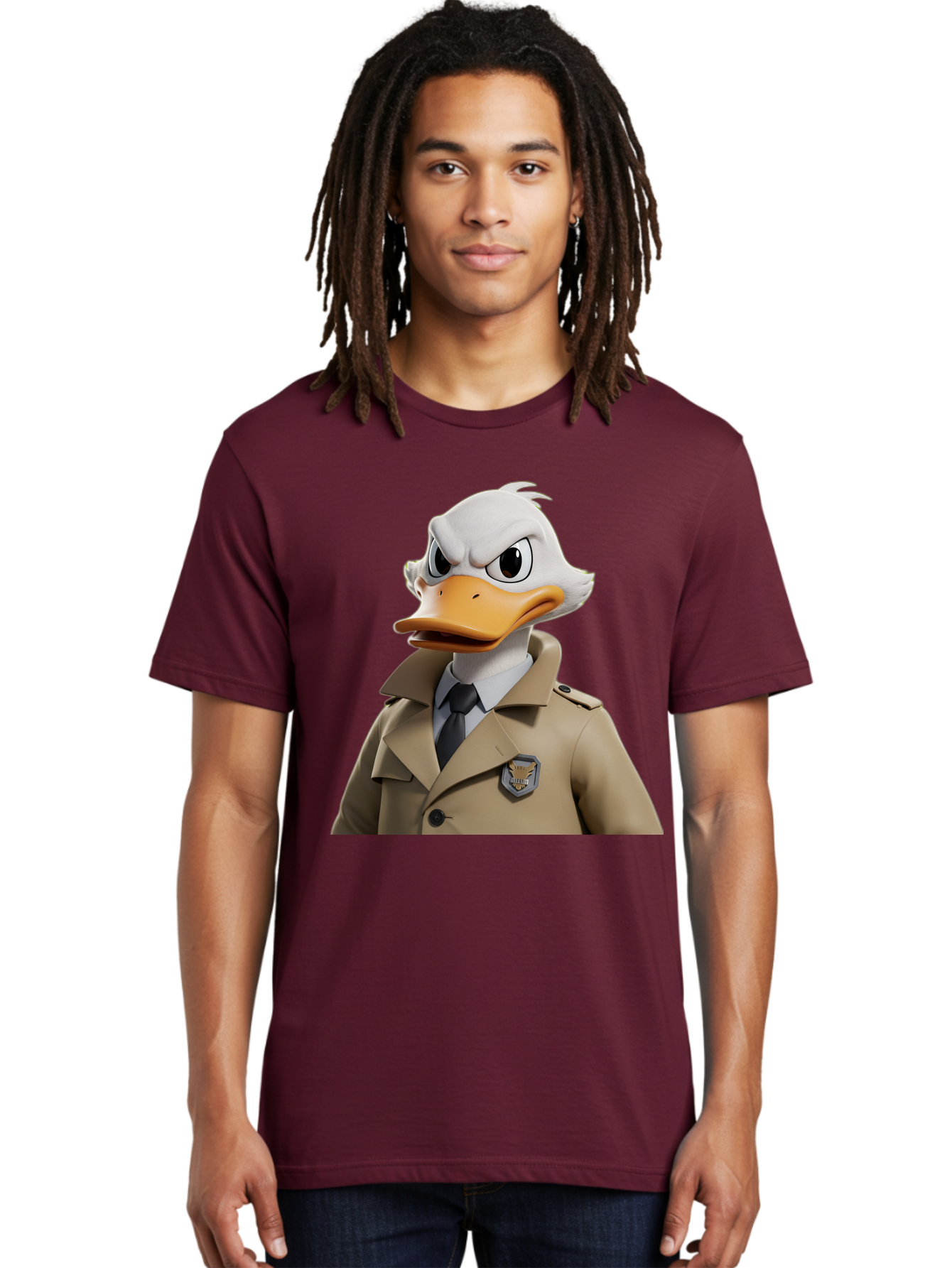 Fbi-Duck Men'S Graphic Tee, 100% Cotton, Comfortable Casual Summer Wear, Machine Washable, Vintage Camera, Old Camera, Antique Camera, Black Camera, Classic Photography, Photography Equipment, Nostalgic Device, Film Camera, Camera Art Bam392