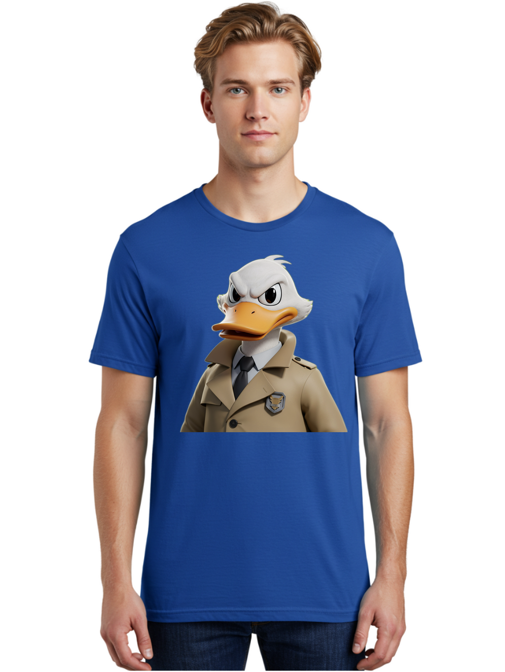 Fbi-Duck Men'S Graphic Tee, 100% Cotton, Comfortable Casual Summer Wear, Machine Washable, Vintage Camera, Old Camera, Antique Camera, Black Camera, Classic Photography, Photography Equipment, Nostalgic Device, Film Camera, Camera Art Bam392
