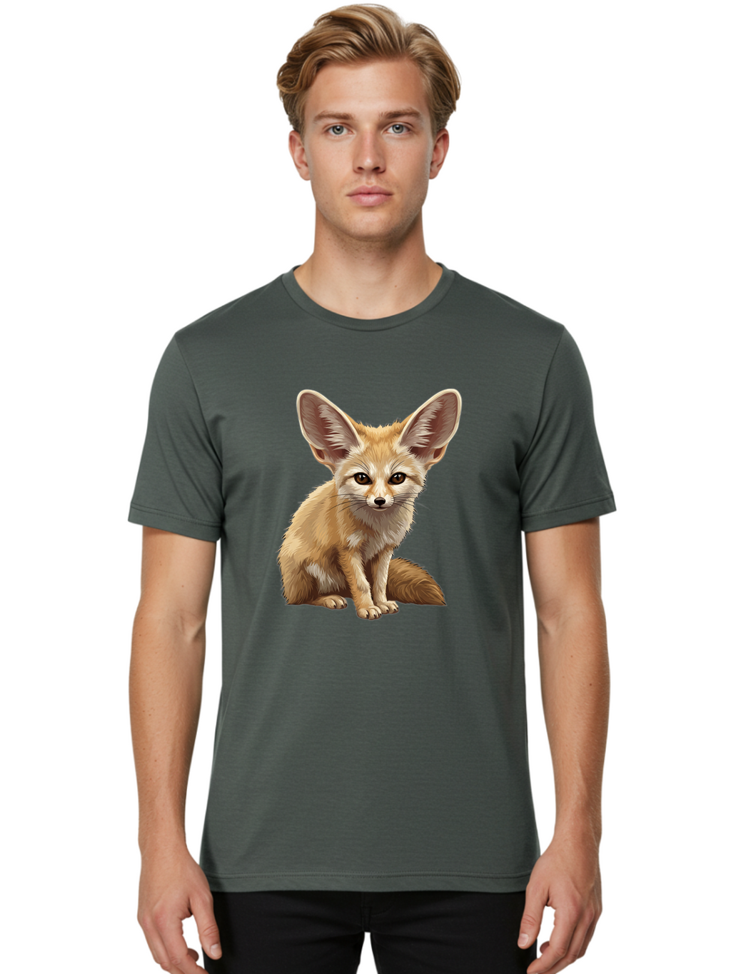 Fennec-Fox Men'S Graphic Tee, 100% Cotton, Comfortable Casual Summer Wear, Machine Washable, Vintage Camera, Old Camera, Antique Camera, Black Camera, Classic Photography, Photography Equipment, Nostalgic Device, Film Camera, Camera Art Bam394