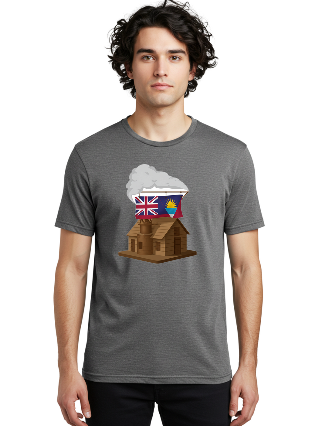 Fiji-Flag-Factory Men'S Graphic Tee, 100% Cotton, Comfortable Casual Summer Wear, Machine Washable, Vintage Camera, Old Camera, Antique Camera, Black Camera, Classic Photography, Photography Equipment, Nostalgic Device, Film Camera, Camera Art Bam395