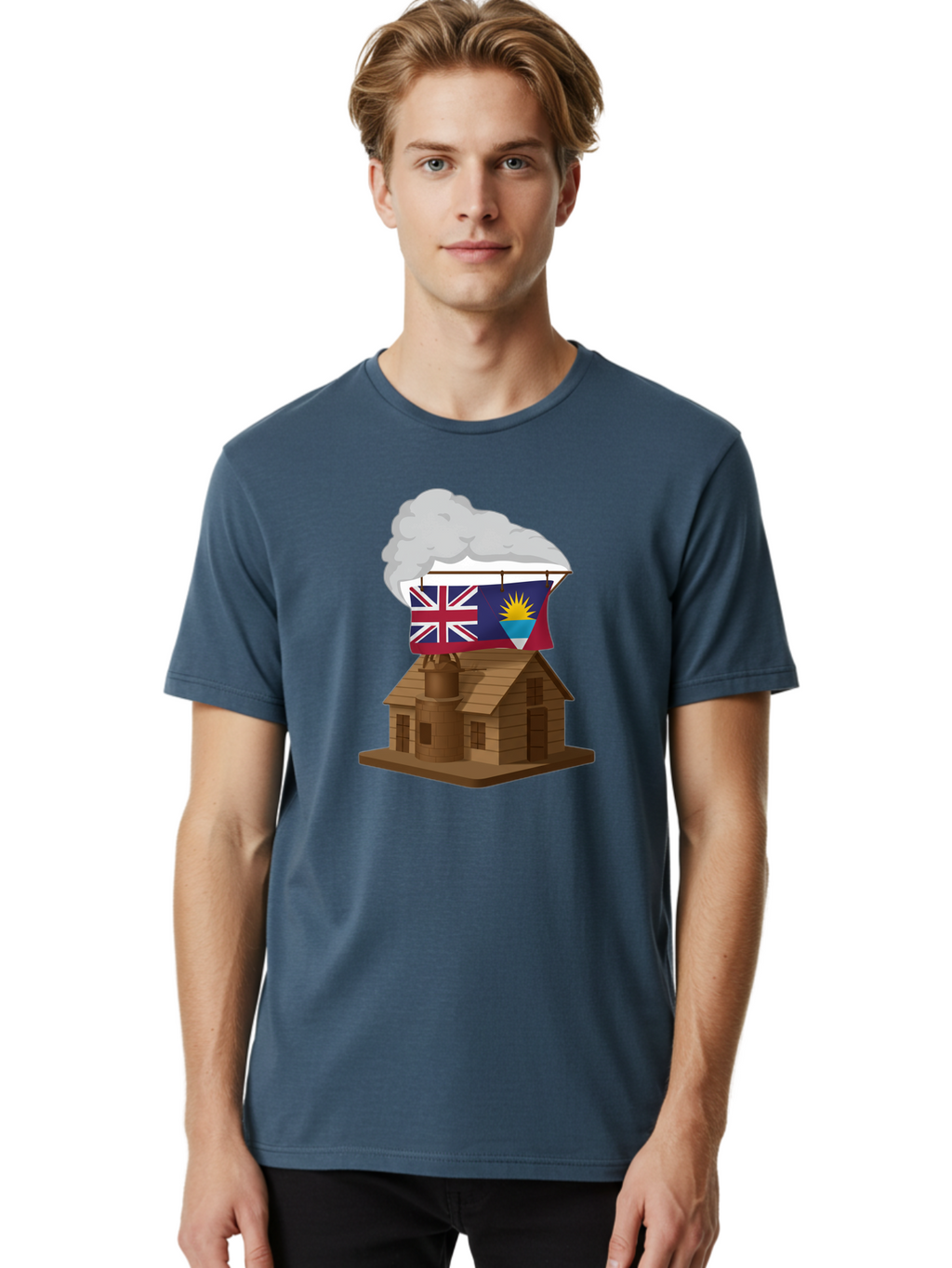 Fiji-Flag-Factory Men'S Graphic Tee, 100% Cotton, Comfortable Casual Summer Wear, Machine Washable, Vintage Camera, Old Camera, Antique Camera, Black Camera, Classic Photography, Photography Equipment, Nostalgic Device, Film Camera, Camera Art Bam395