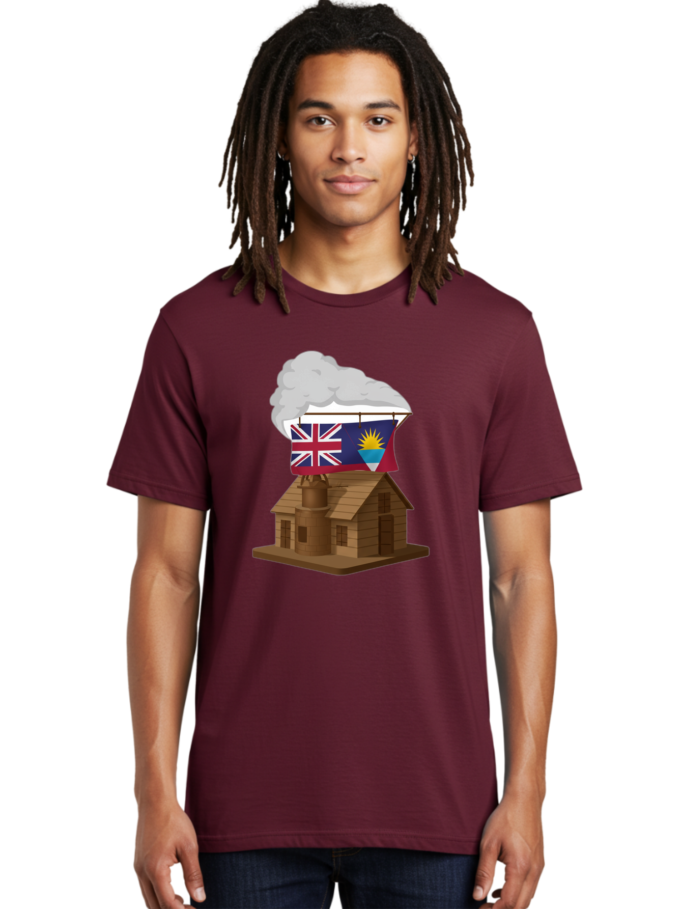 Fiji-Flag-Factory Men'S Graphic Tee, 100% Cotton, Comfortable Casual Summer Wear, Machine Washable, Vintage Camera, Old Camera, Antique Camera, Black Camera, Classic Photography, Photography Equipment, Nostalgic Device, Film Camera, Camera Art Bam395