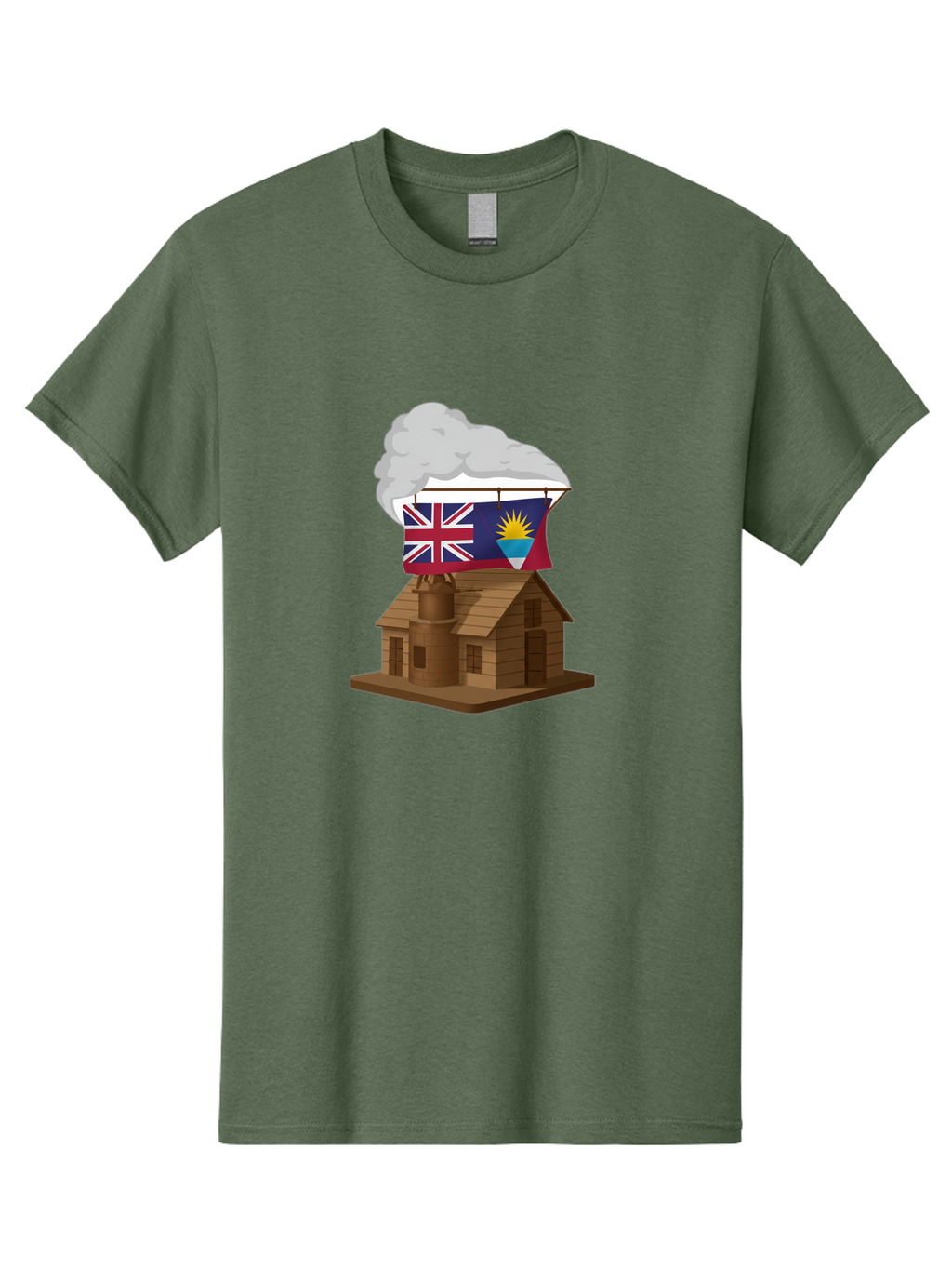 Fiji-Flag-Factory Men'S Graphic Tee, 100% Cotton, Comfortable Casual Summer Wear, Machine Washable, Vintage Camera, Old Camera, Antique Camera, Black Camera, Classic Photography, Photography Equipment, Nostalgic Device, Film Camera, Camera Art Bam395