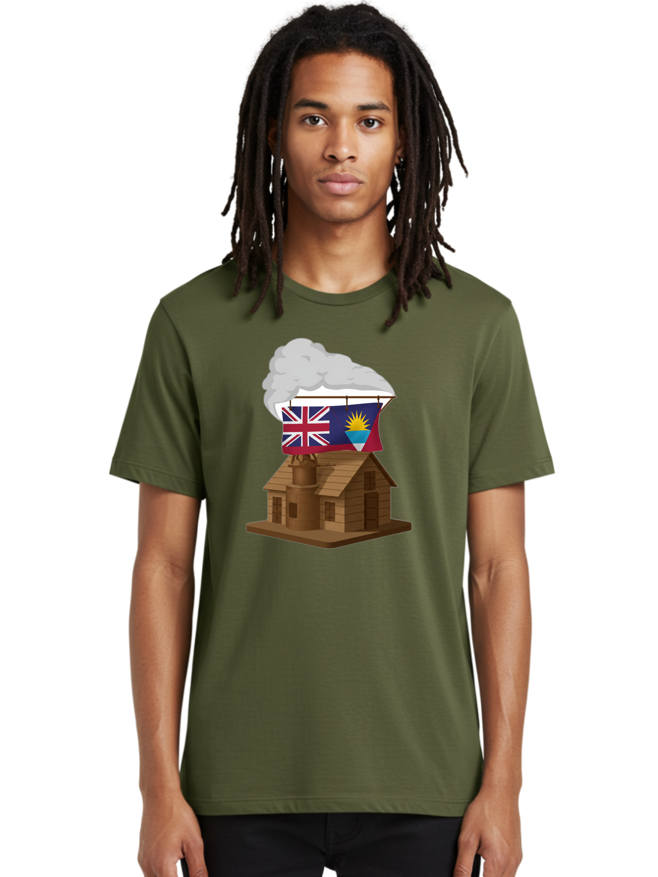 Fiji-Flag-Factory Men'S Graphic Tee, 100% Cotton, Comfortable Casual Summer Wear, Machine Washable, Vintage Camera, Old Camera, Antique Camera, Black Camera, Classic Photography, Photography Equipment, Nostalgic Device, Film Camera, Camera Art Bam395