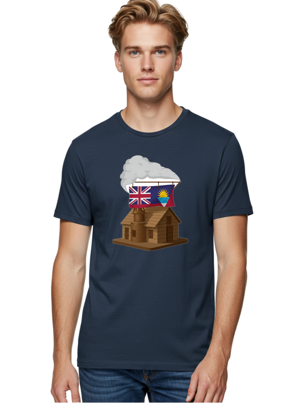 Fiji-Flag-Factory Men'S Graphic Tee, 100% Cotton, Comfortable Casual Summer Wear, Machine Washable, Vintage Camera, Old Camera, Antique Camera, Black Camera, Classic Photography, Photography Equipment, Nostalgic Device, Film Camera, Camera Art Bam395
