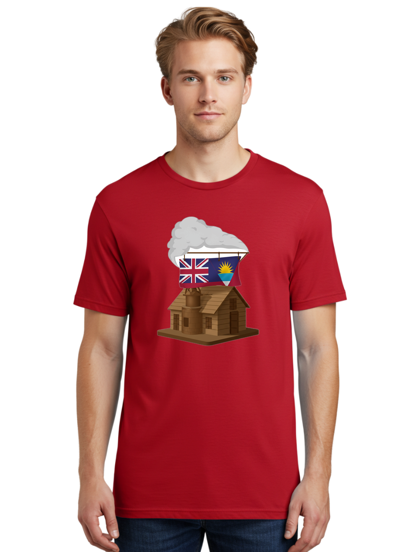 Fiji-Flag-Factory Men'S Graphic Tee, 100% Cotton, Comfortable Casual Summer Wear, Machine Washable, Vintage Camera, Old Camera, Antique Camera, Black Camera, Classic Photography, Photography Equipment, Nostalgic Device, Film Camera, Camera Art Bam395