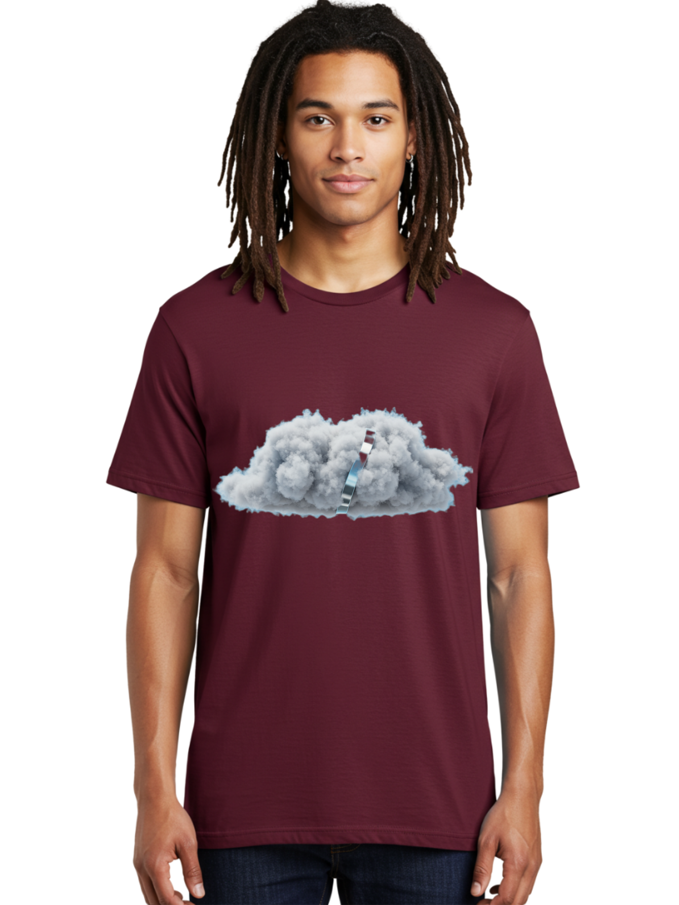 Film-Strip-Cloud Men'S Graphic Tee, 100% Cotton, Comfortable Casual Summer Wear, Machine Washable, Vintage Camera, Old Camera, Antique Camera, Black Camera, Classic Photography, Photography Equipment, Nostalgic Device, Film Camera, Camera Art Bam396
