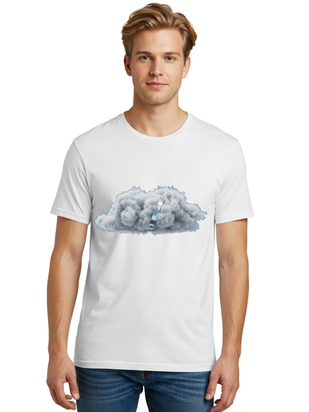 Film-Strip-Cloud Men'S Graphic Tee, 100% Cotton, Comfortable Casual Summer Wear, Machine Washable, Vintage Camera, Old Camera, Antique Camera, Black Camera, Classic Photography, Photography Equipment, Nostalgic Device, Film Camera, Camera Art Bam396
