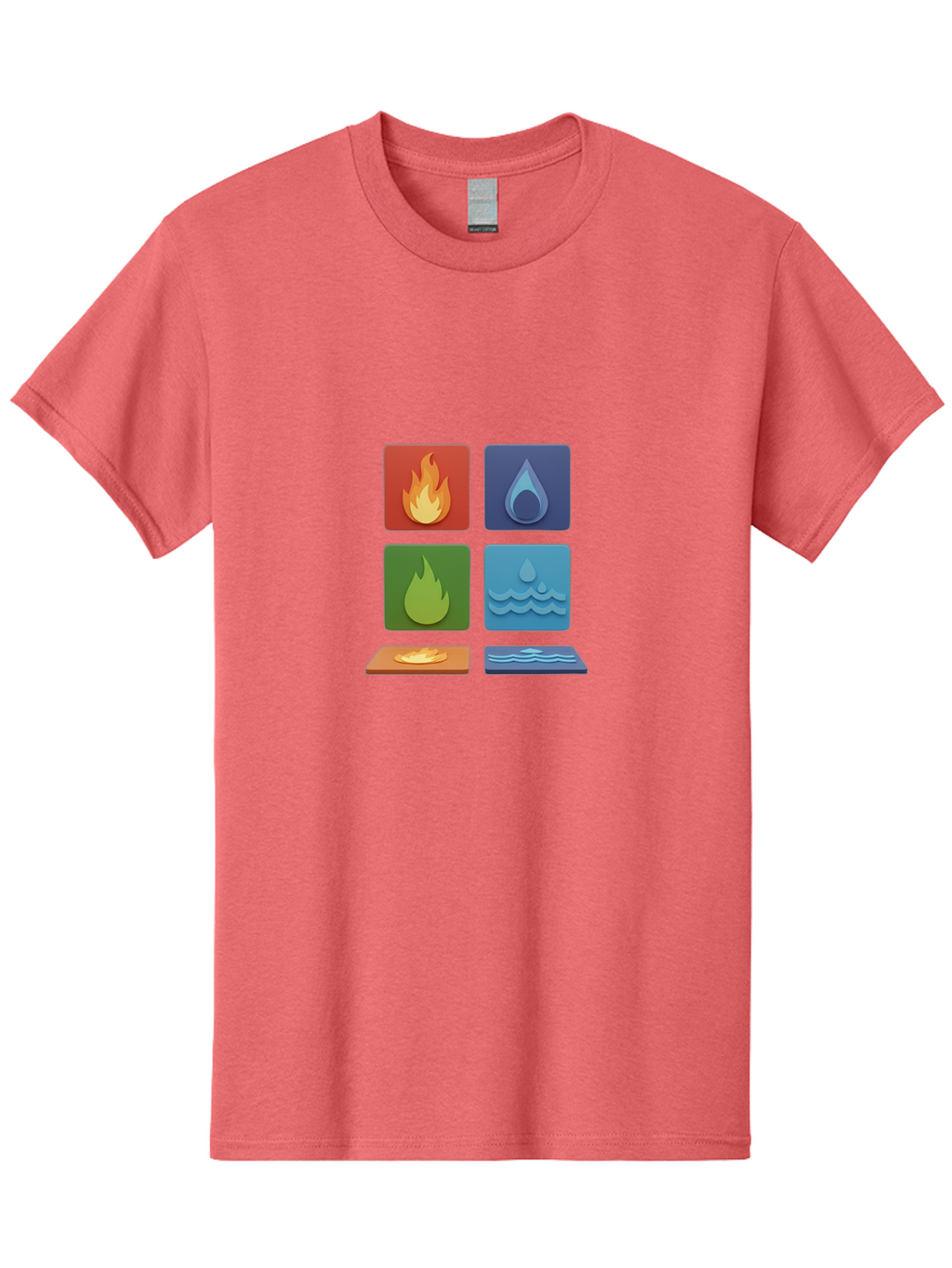 Fire-And-Water-Elements Men'S Graphic Tee, 100% Cotton, Comfortable Casual Summer Wear, Machine Washable, Vintage Camera, Old Camera, Antique Camera, Black Camera, Classic Photography, Photography Equipment, Nostalgic Device, Film Camera, Bam397