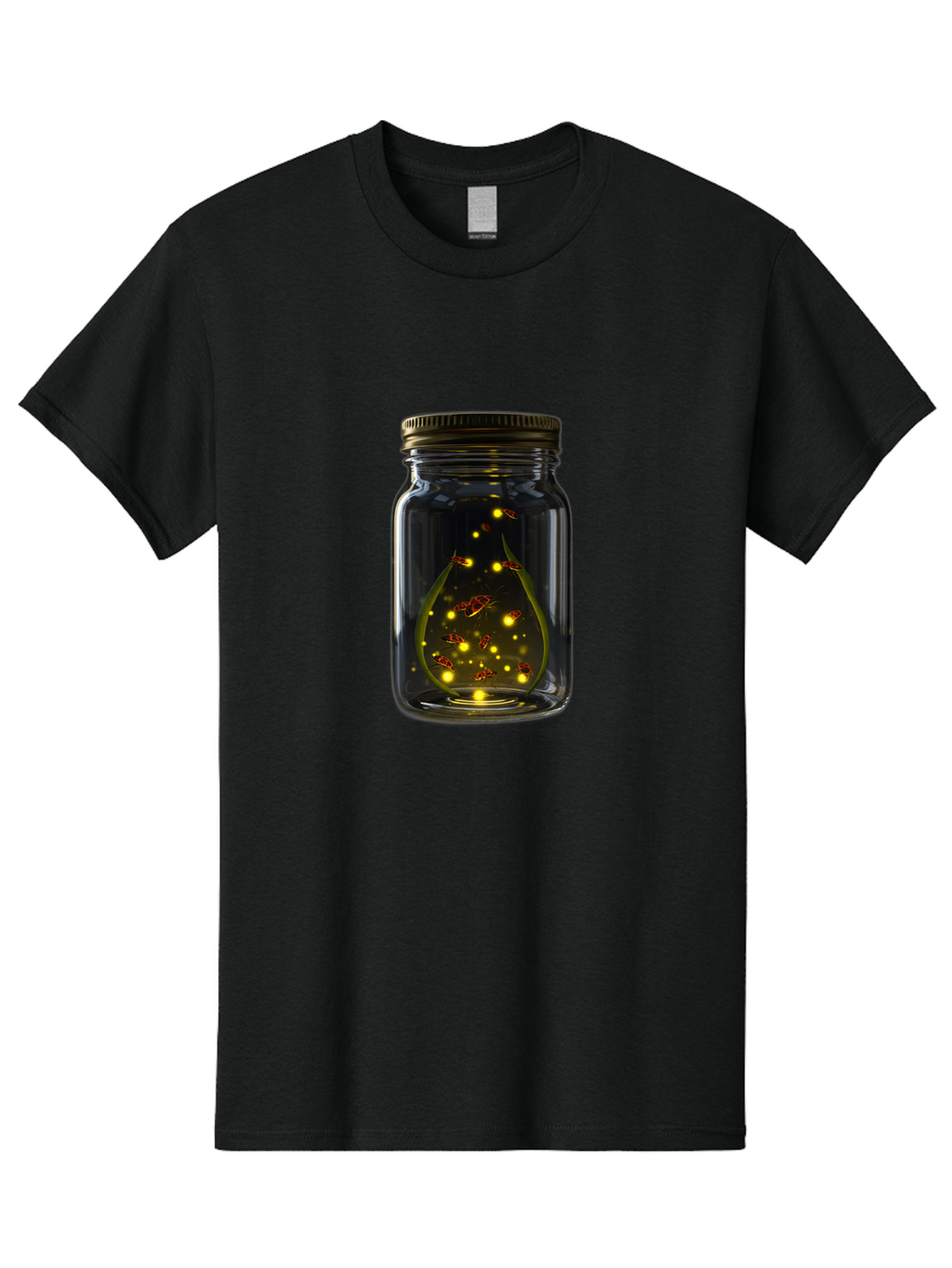 Fireflies-In-A-Jar Men'S Graphic Tee, 100% Cotton, Comfortable Casual Summer Wear, Machine Washable, Vintage Camera, Old Camera, Antique Camera, Black Camera, Classic Photography, Photography Equipment, Nostalgic Device, Film Camera, Bam398