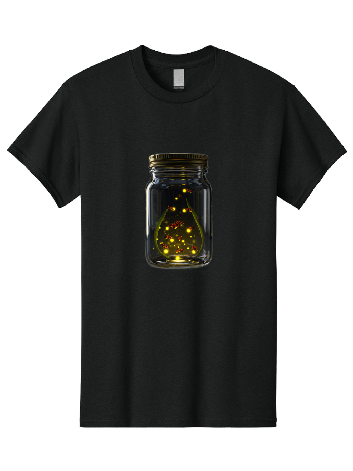 Fireflies-In-A-Jar Men'S Graphic Tee, 100% Cotton, Comfortable Casual Summer Wear, Machine Washable, Vintage Camera, Old Camera, Antique Camera, Black Camera, Classic Photography, Photography Equipment, Nostalgic Device, Film Camera, Bam398