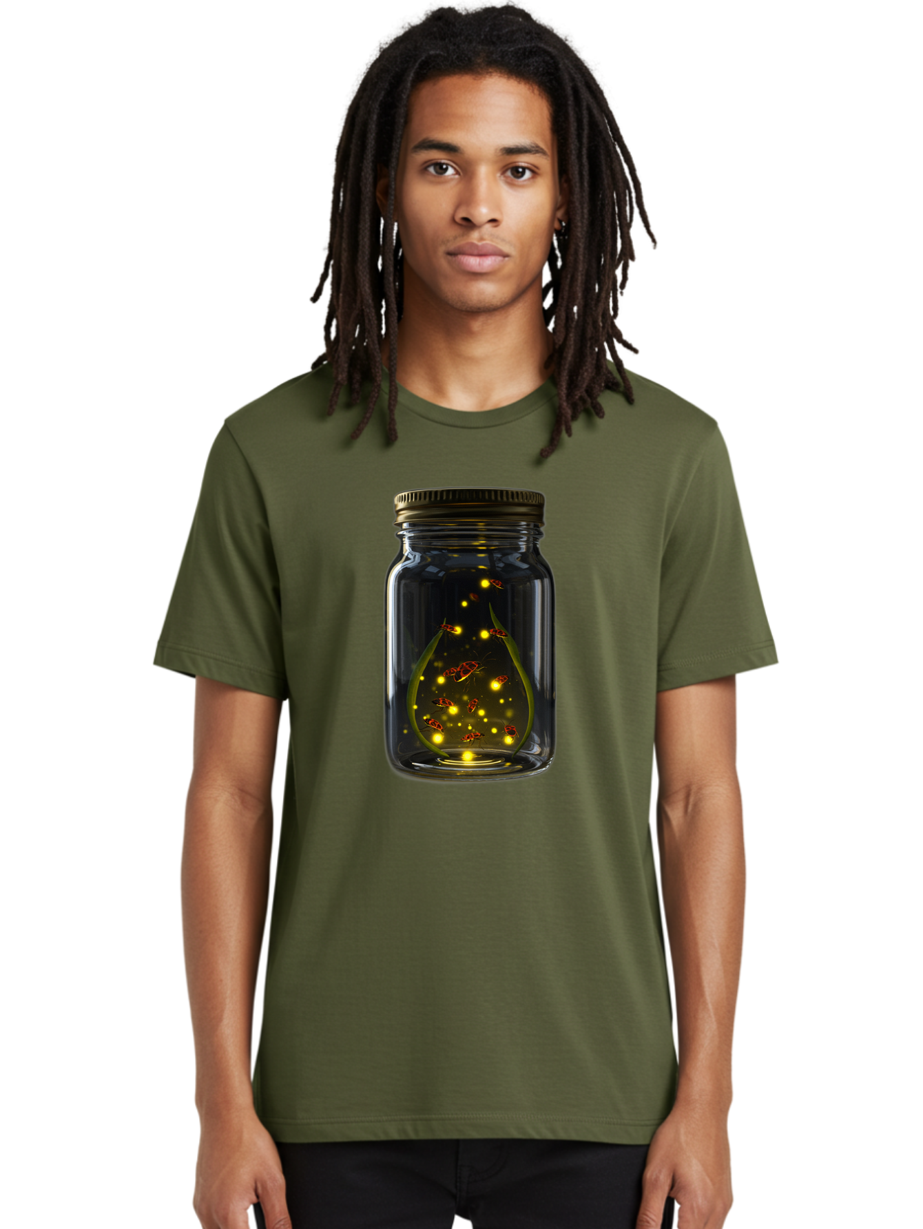 Fireflies-In-A-Jar Men'S Graphic Tee, 100% Cotton, Comfortable Casual Summer Wear, Machine Washable, Vintage Camera, Old Camera, Antique Camera, Black Camera, Classic Photography, Photography Equipment, Nostalgic Device, Film Camera, Bam398