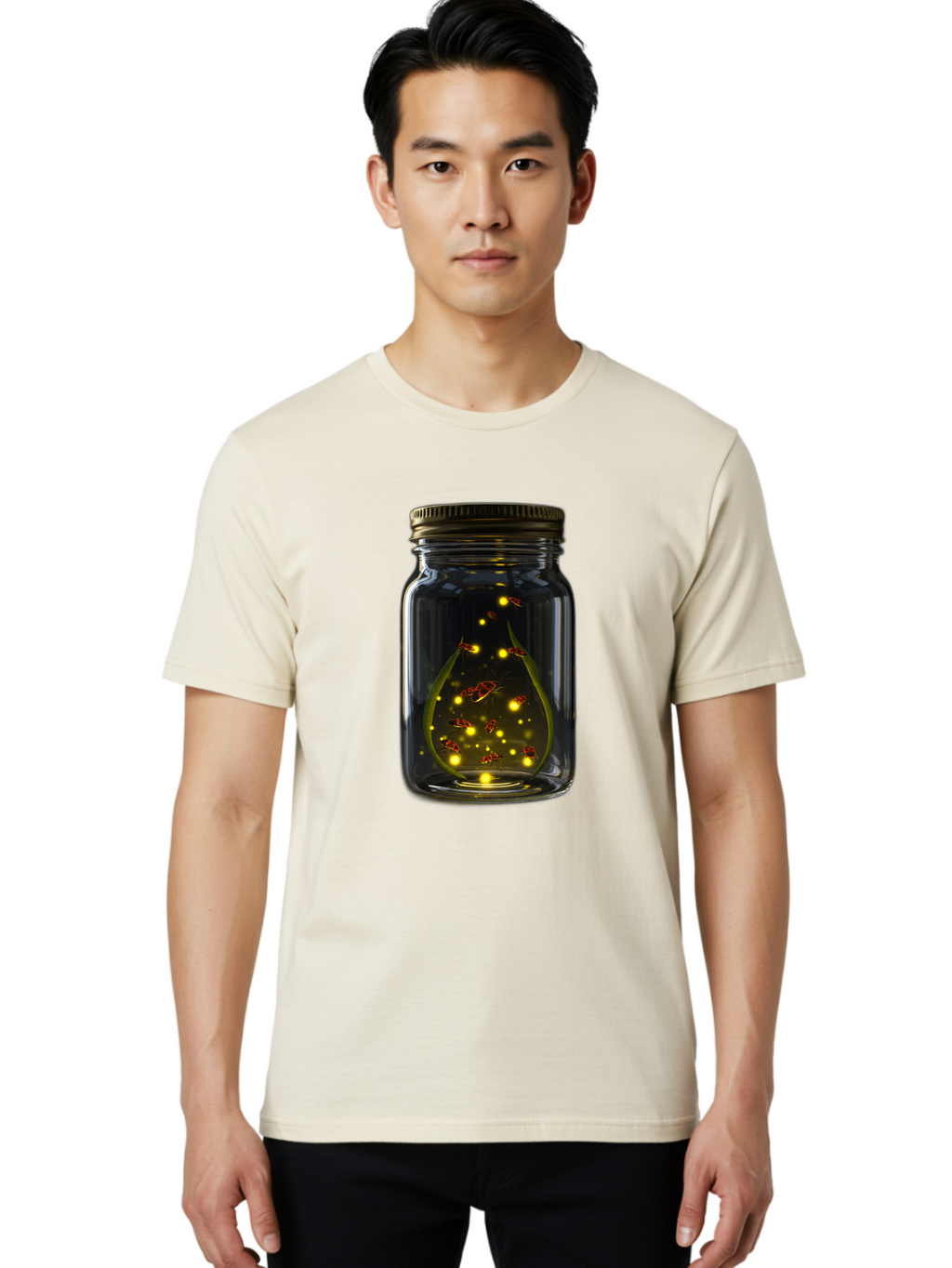 Fireflies-In-A-Jar Men'S Graphic Tee, 100% Cotton, Comfortable Casual Summer Wear, Machine Washable, Vintage Camera, Old Camera, Antique Camera, Black Camera, Classic Photography, Photography Equipment, Nostalgic Device, Film Camera, Bam398