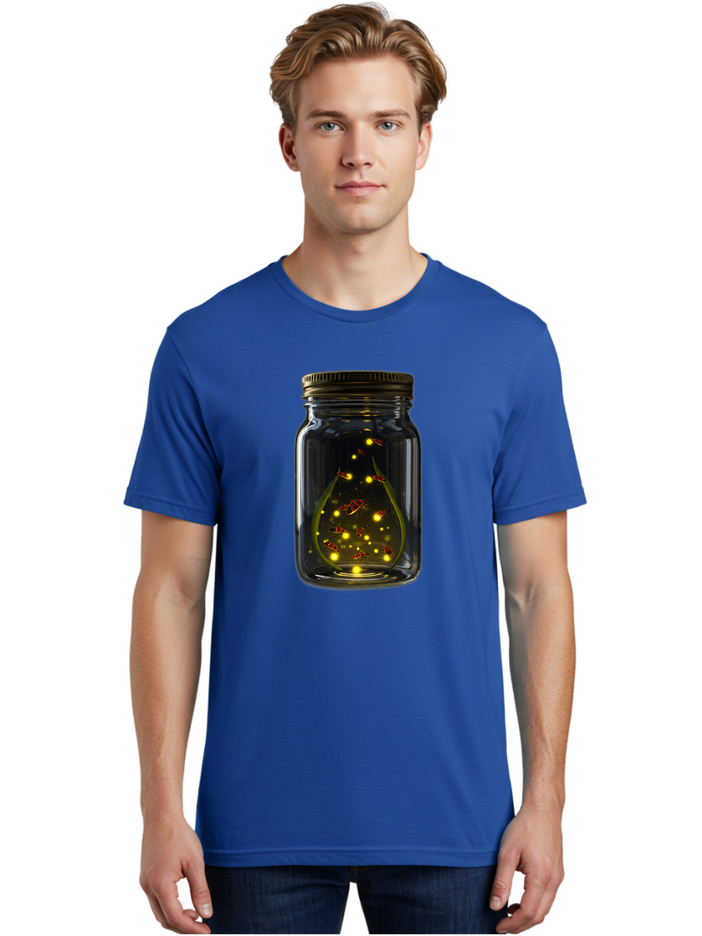 Fireflies-In-A-Jar Men'S Graphic Tee, 100% Cotton, Comfortable Casual Summer Wear, Machine Washable, Vintage Camera, Old Camera, Antique Camera, Black Camera, Classic Photography, Photography Equipment, Nostalgic Device, Film Camera, Bam398