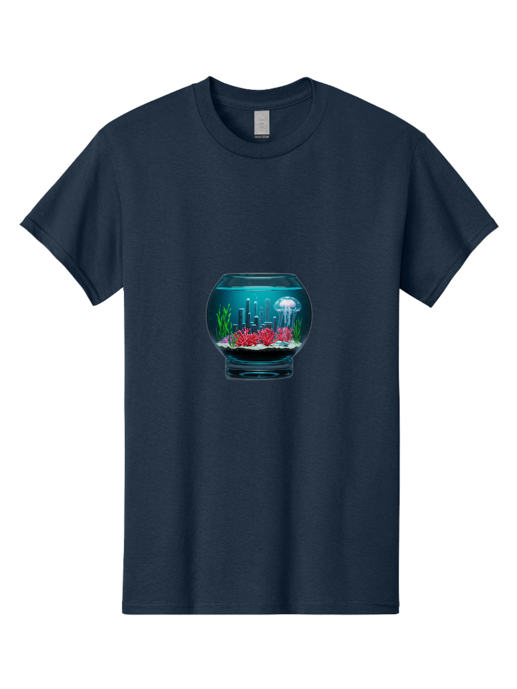 Fish-Bowl-Cityscape Men'S Graphic Tee, 100% Cotton, Comfortable Casual Summer Wear, Machine Washable, Vintage Camera, Old Camera, Antique Camera, Black Camera, Classic Photography, Photography Equipment, Nostalgic Device, Film Camera, Bam399