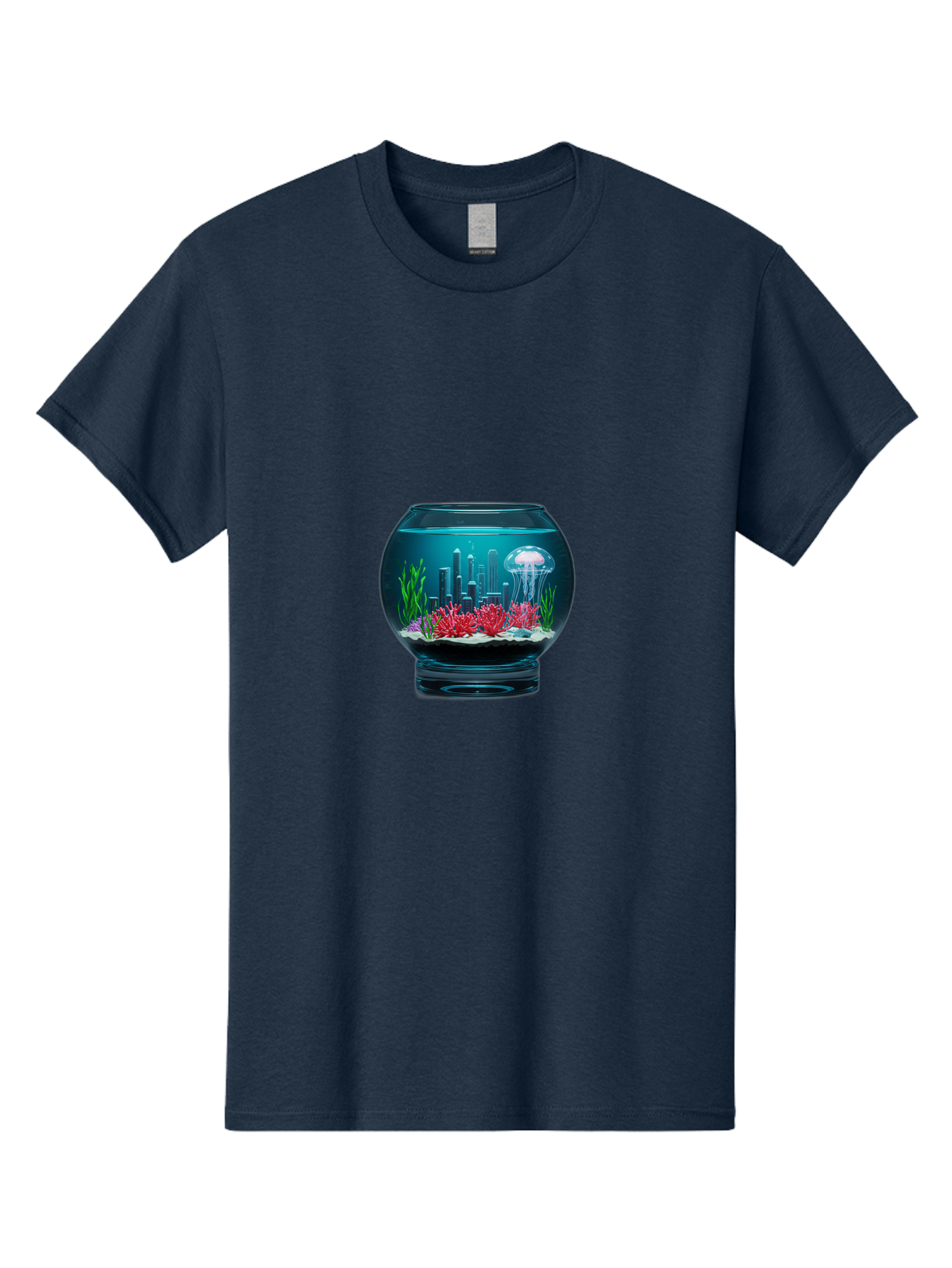 Fish-Bowl-Cityscape Men'S Graphic Tee, 100% Cotton, Comfortable Casual Summer Wear, Machine Washable, Vintage Camera, Old Camera, Antique Camera, Black Camera, Classic Photography, Photography Equipment, Nostalgic Device, Film Camera, Bam399