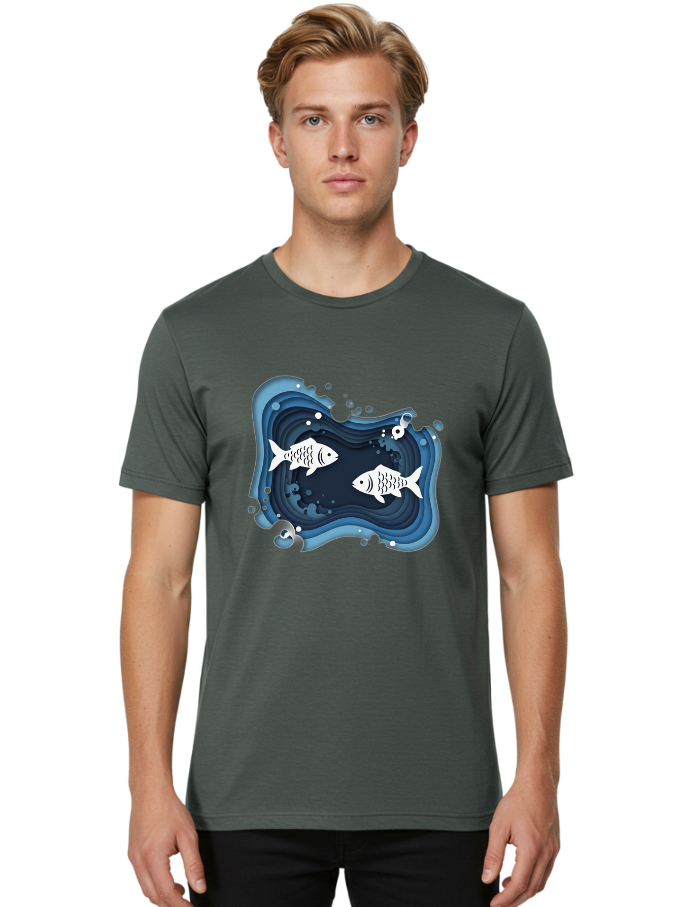Fish-In-Water Men'S Graphic Tee, 100% Cotton, Comfortable Casual Summer Wear, Machine Washable, Vintage Camera, Old Camera, Antique Camera, Black Camera, Classic Photography, Photography Equipment, Nostalgic Device, Film Camera, Camera Art Bam400
