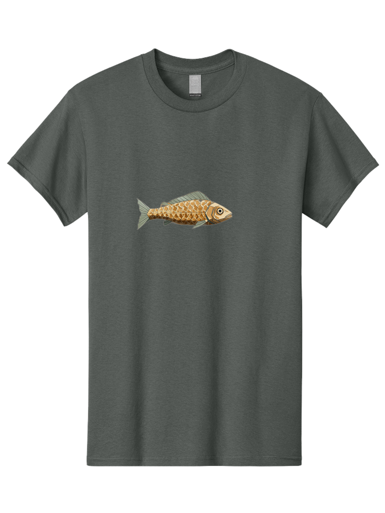 Fish Men'S Graphic Tee, 100% Cotton, Comfortable Casual Summer Wear, Machine Washable, Vintage Camera, Old Camera, Antique Camera, Black Camera, Classic Photography, Photography Equipment, Nostalgic Device, Film Camera, Camera Art Bam404