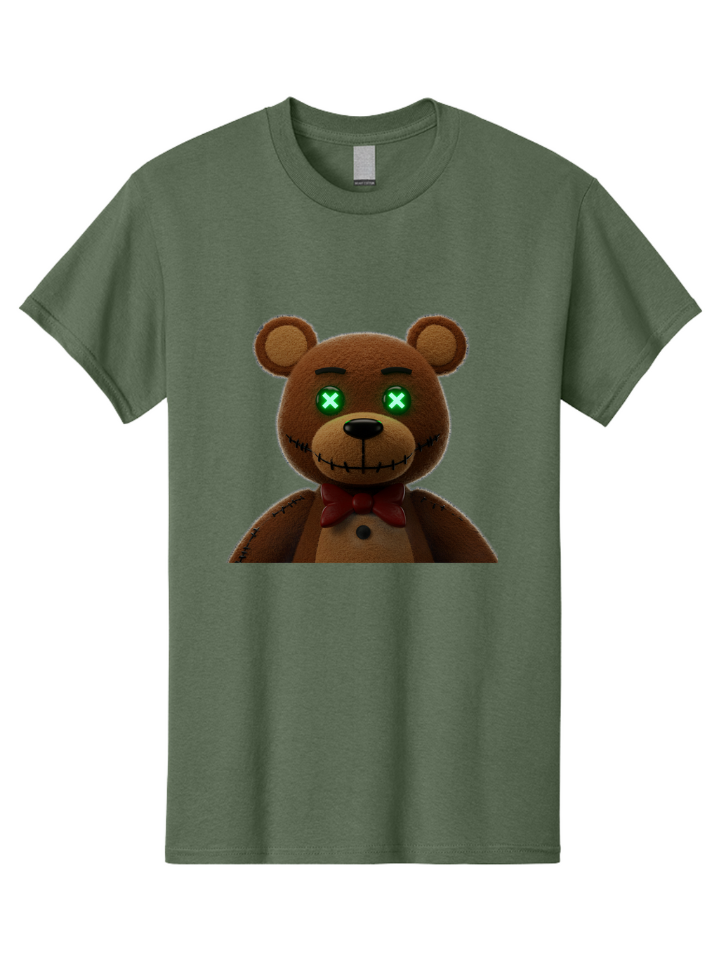 Five-Nights-At-Freddy-S-Bear Men'S Graphic Tee, 100% Cotton, Comfortable Casual Summer Wear, Machine Washable, Vintage Camera, Old Camera, Antique Camera, Black Camera, Classic Photography, Photography Equipment, Nostalgic Device, Film Camera, Bam406