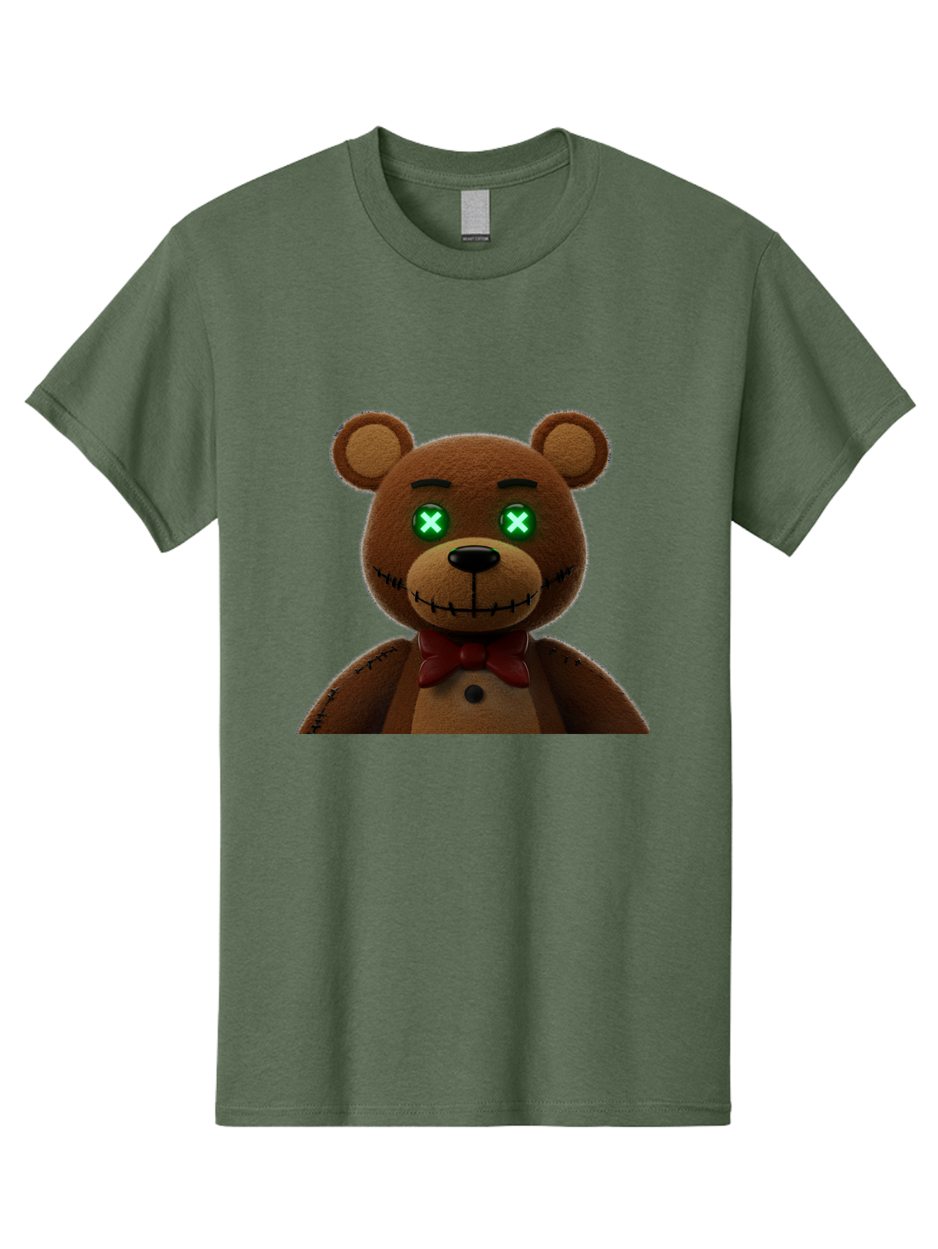 Five-Nights-At-Freddy-S-Bear Men'S Graphic Tee, 100% Cotton, Comfortable Casual Summer Wear, Machine Washable, Vintage Camera, Old Camera, Antique Camera, Black Camera, Classic Photography, Photography Equipment, Nostalgic Device, Film Camera, Bam406