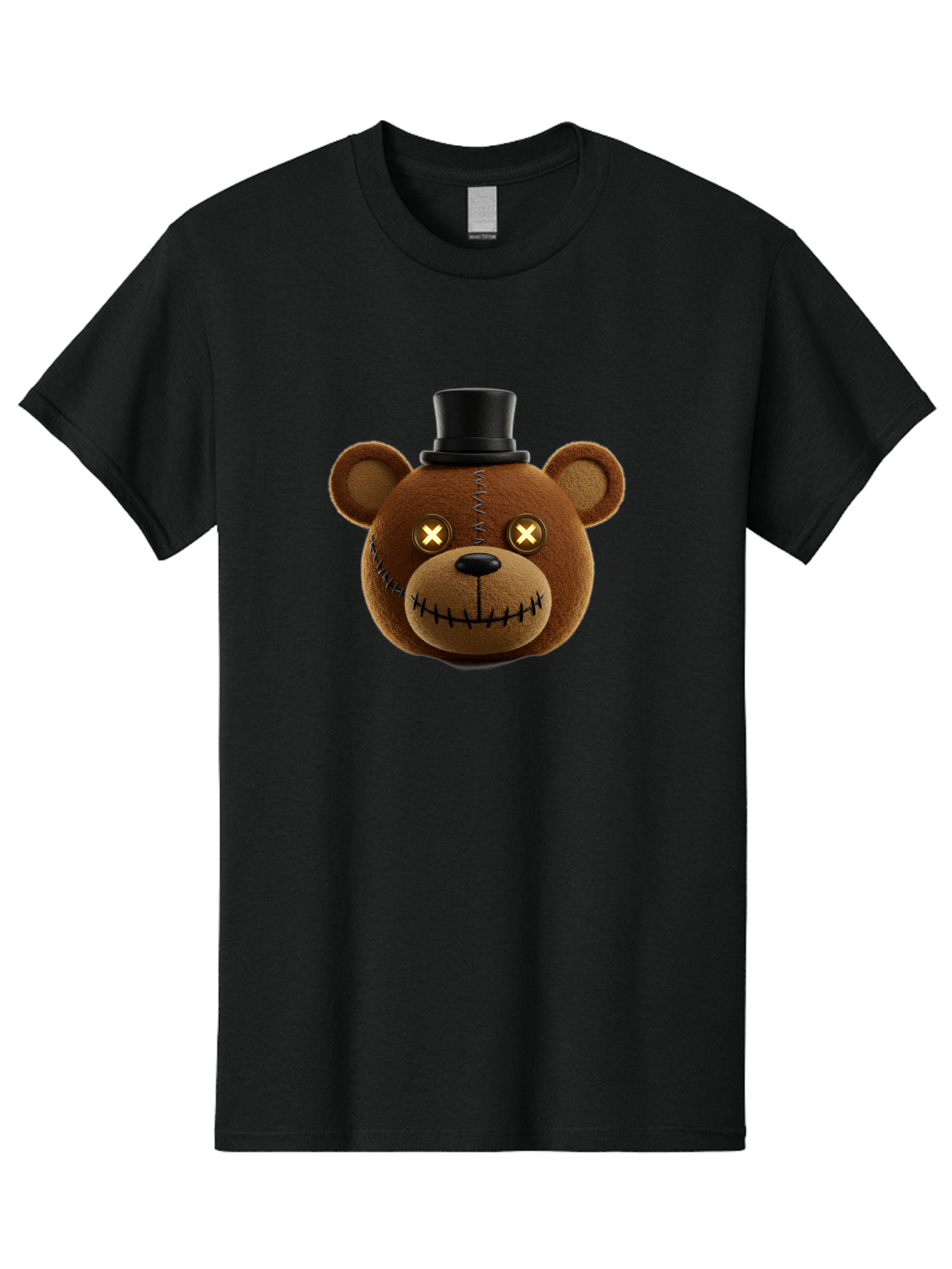Five-Nights-At-Freddy-S-Teddy-Bear Men'S Graphic Tee, 100% Cotton, Comfortable Casual Summer Wear, Machine Washable, Vintage Camera, Old Camera, Antique Camera, Black Camera, Classic Photography, Photography Equipment, Nostalgic Device, Bam408