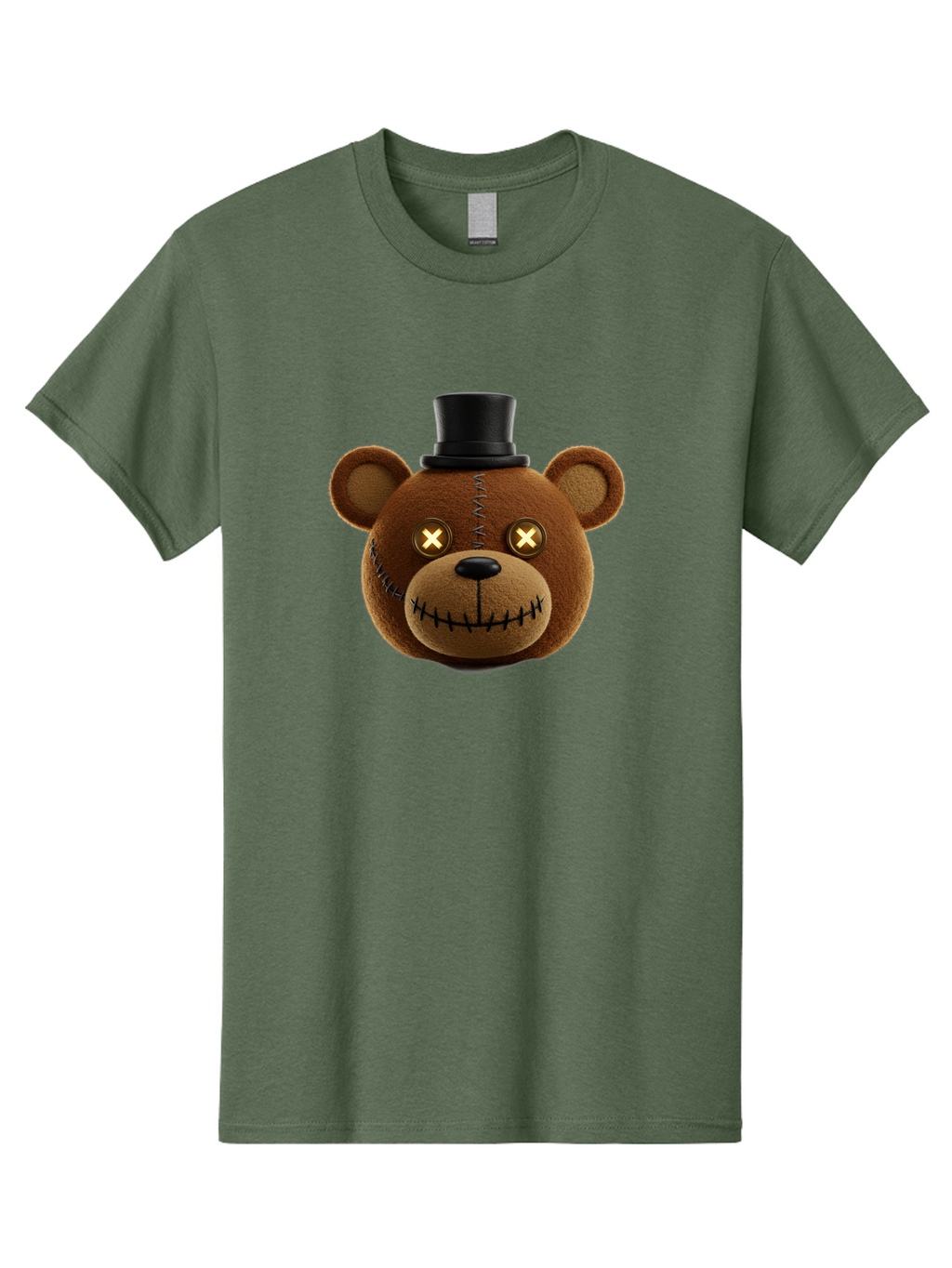 Five-Nights-At-Freddy-S-Teddy-Bear Men'S Graphic Tee, 100% Cotton, Comfortable Casual Summer Wear, Machine Washable, Vintage Camera, Old Camera, Antique Camera, Black Camera, Classic Photography, Photography Equipment, Nostalgic Device, Bam408