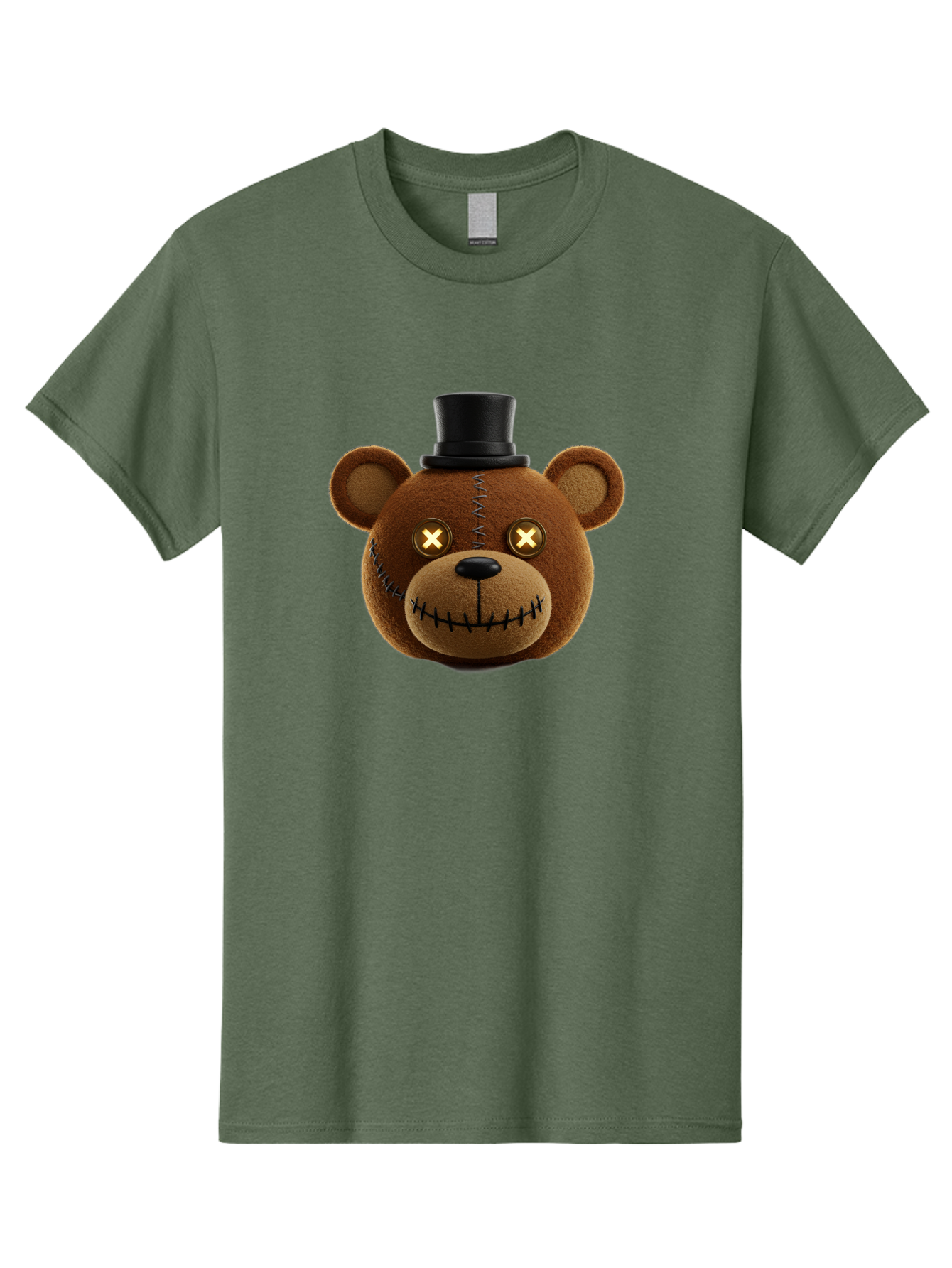 Five-Nights-At-Freddy-S-Teddy-Bear Men'S Graphic Tee, 100% Cotton, Comfortable Casual Summer Wear, Machine Washable, Vintage Camera, Old Camera, Antique Camera, Black Camera, Classic Photography, Photography Equipment, Nostalgic Device, Bam408