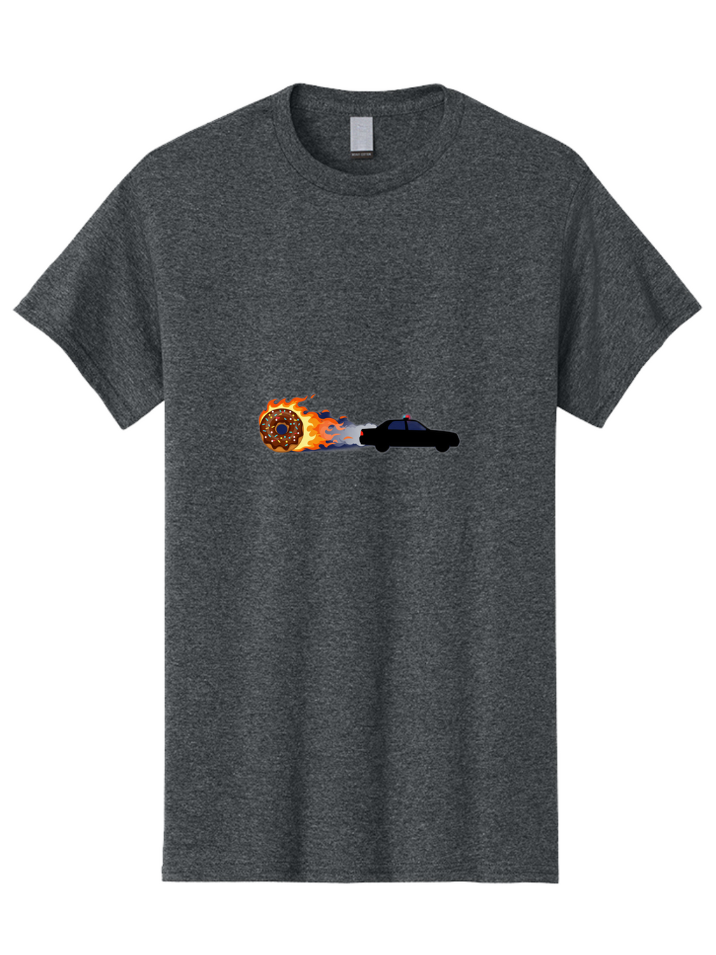 Flaming-Donut Men'S Graphic Tee, 100% Cotton, Comfortable Casual Summer Wear, Machine Washable, Vintage Camera, Old Camera, Antique Camera, Black Camera, Classic Photography, Photography Equipment, Nostalgic Device, Film Camera, Camera Art Bam411